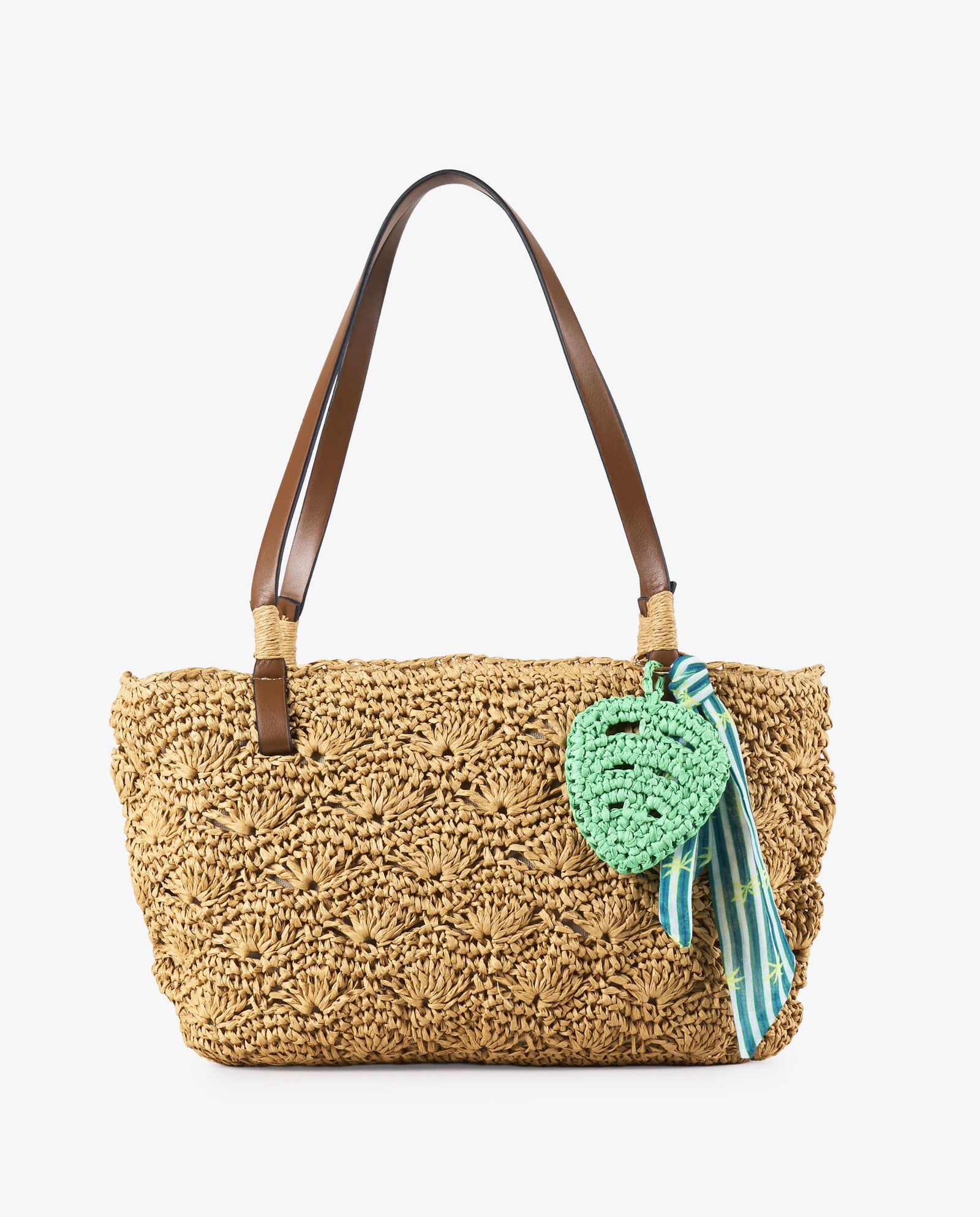 SHOULDER RAFIA CHARM