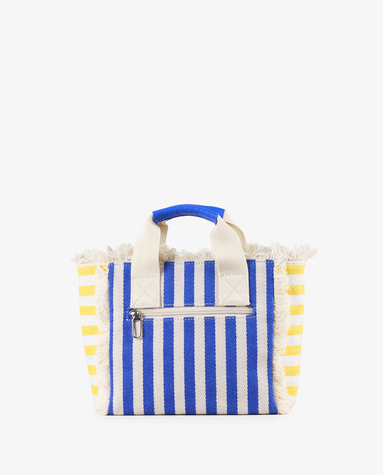 BOLSO RAYAS AZUL