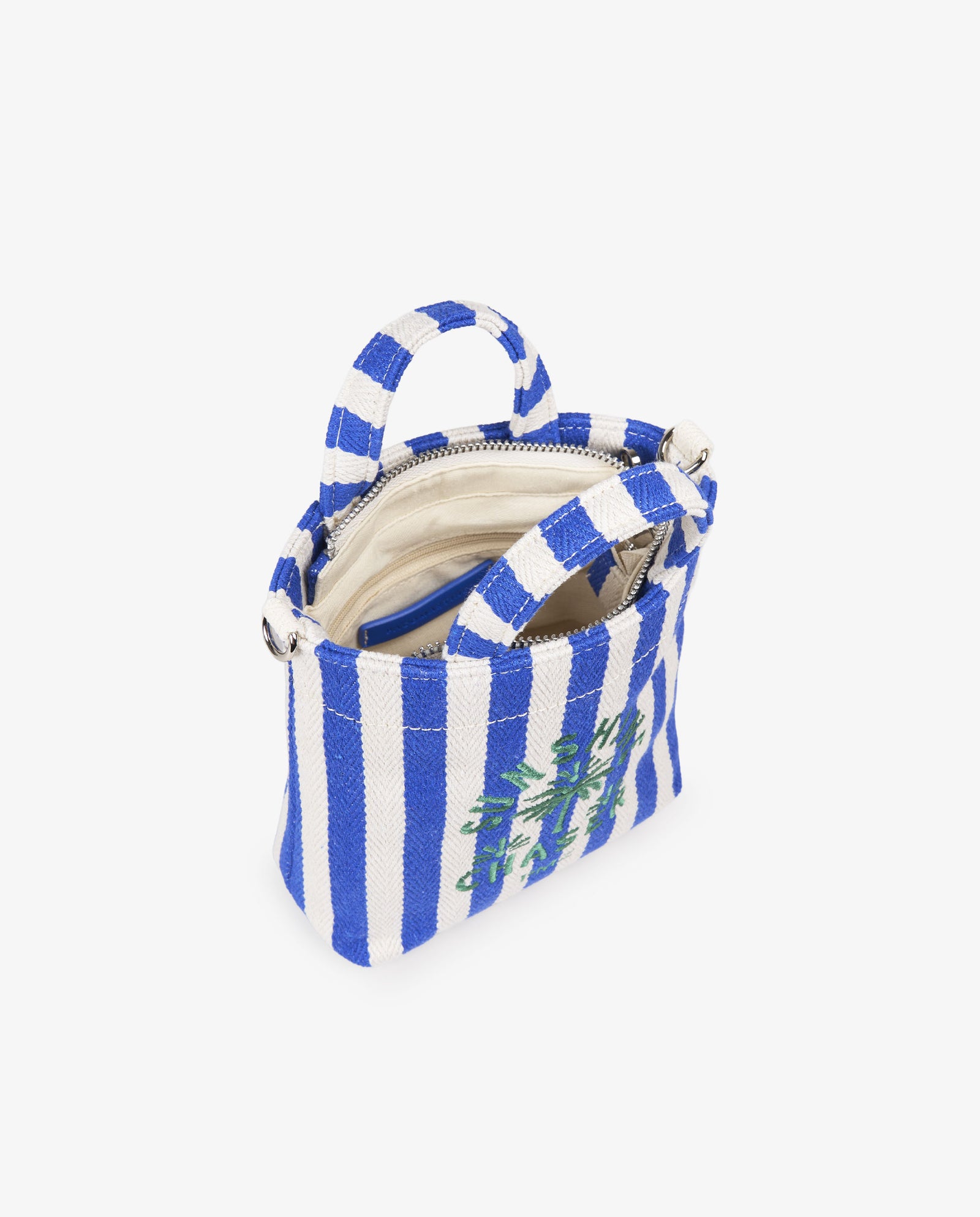 MINI TOTE AZUL