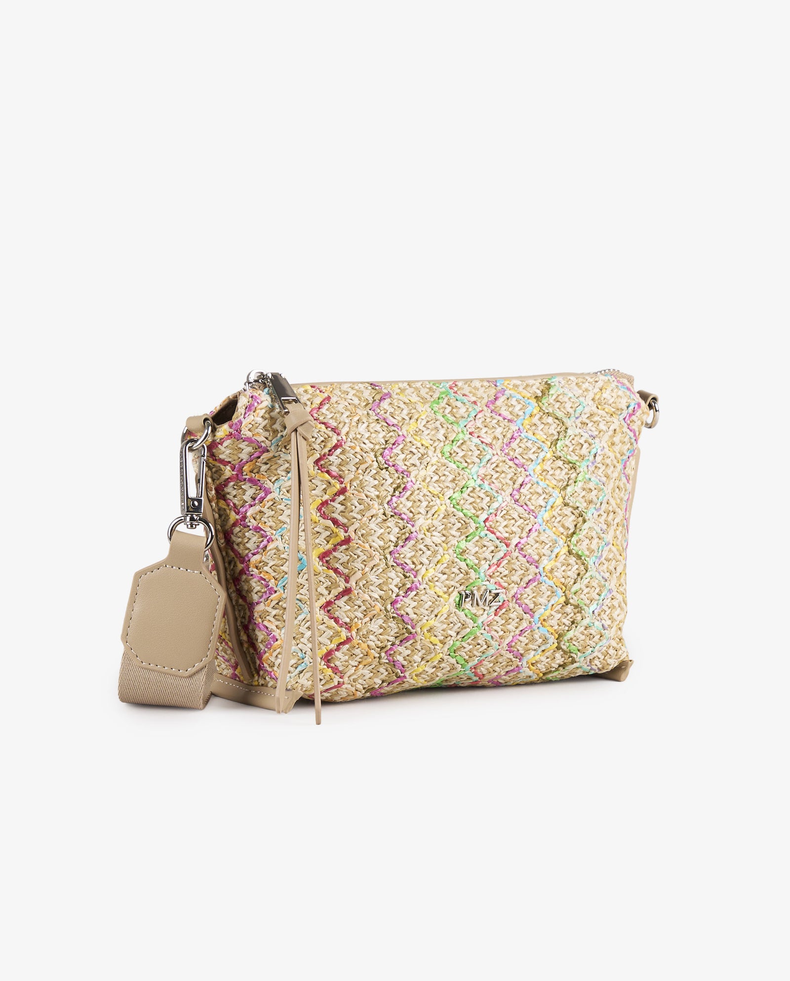 BANDOLERA RAFIA COLOR