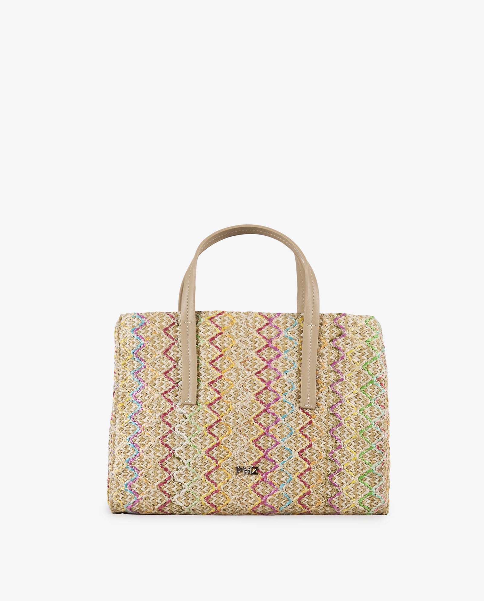 TOTE RAFIA COLORES