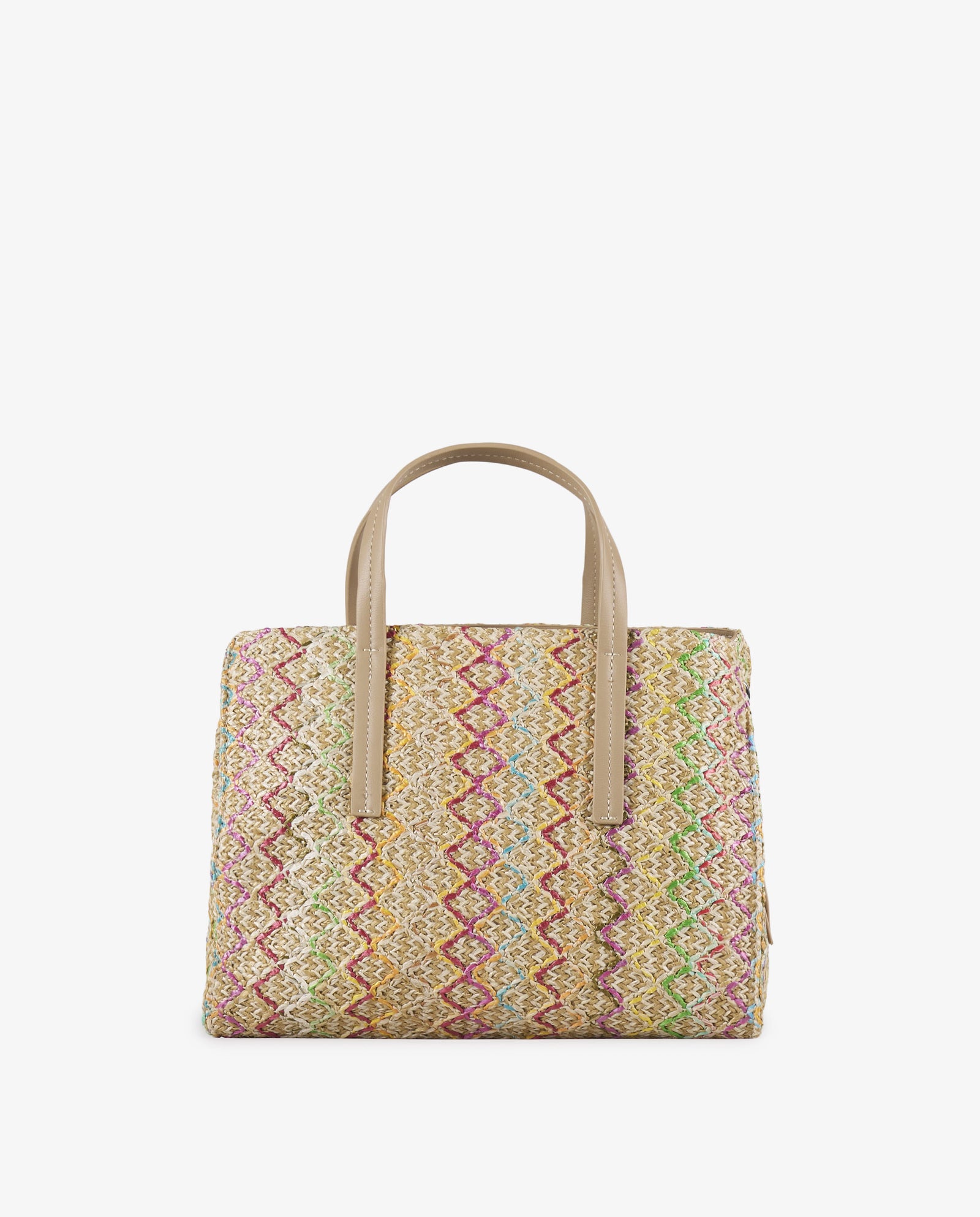 TOTE RAFIA COLORES
