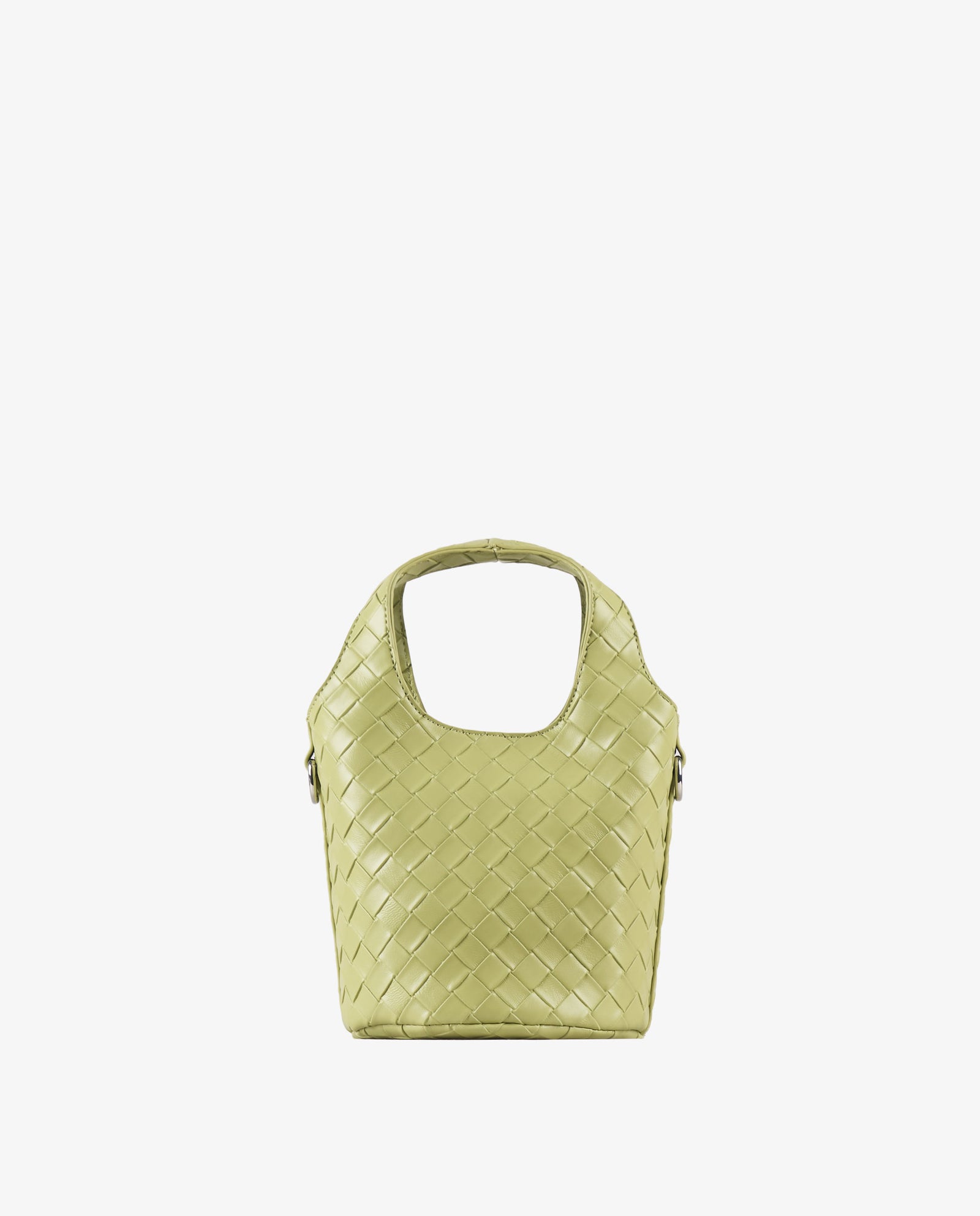 TOTE TRENZADO VERDE