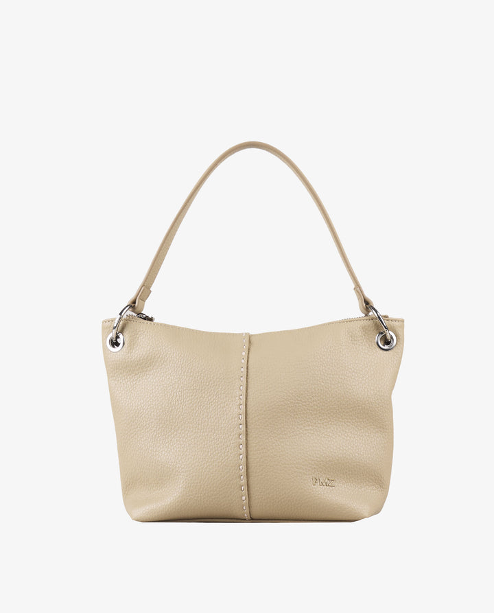 BOLSO PESPUNTES BEIGE