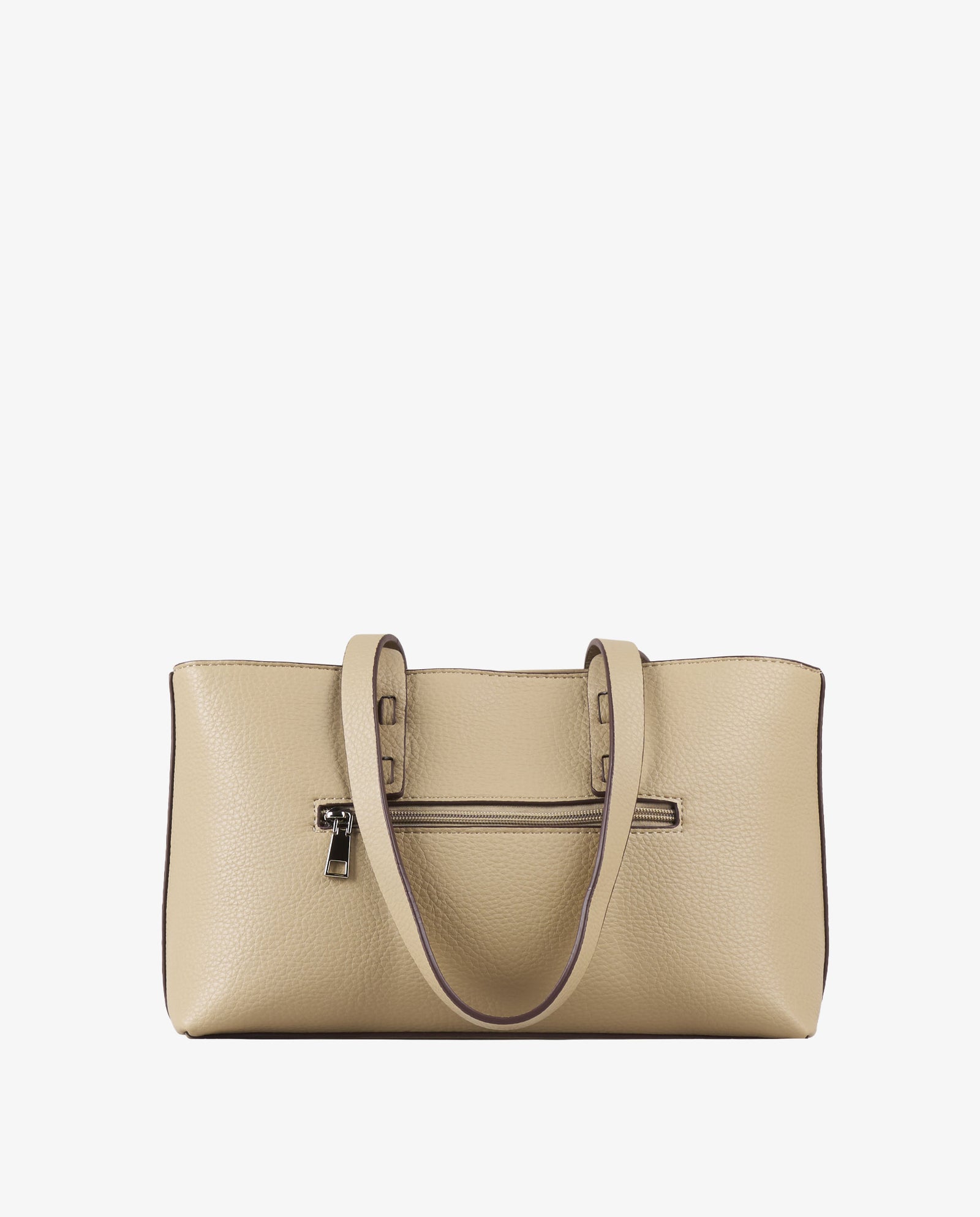 SHOULDER PESPUNTES BEIGE