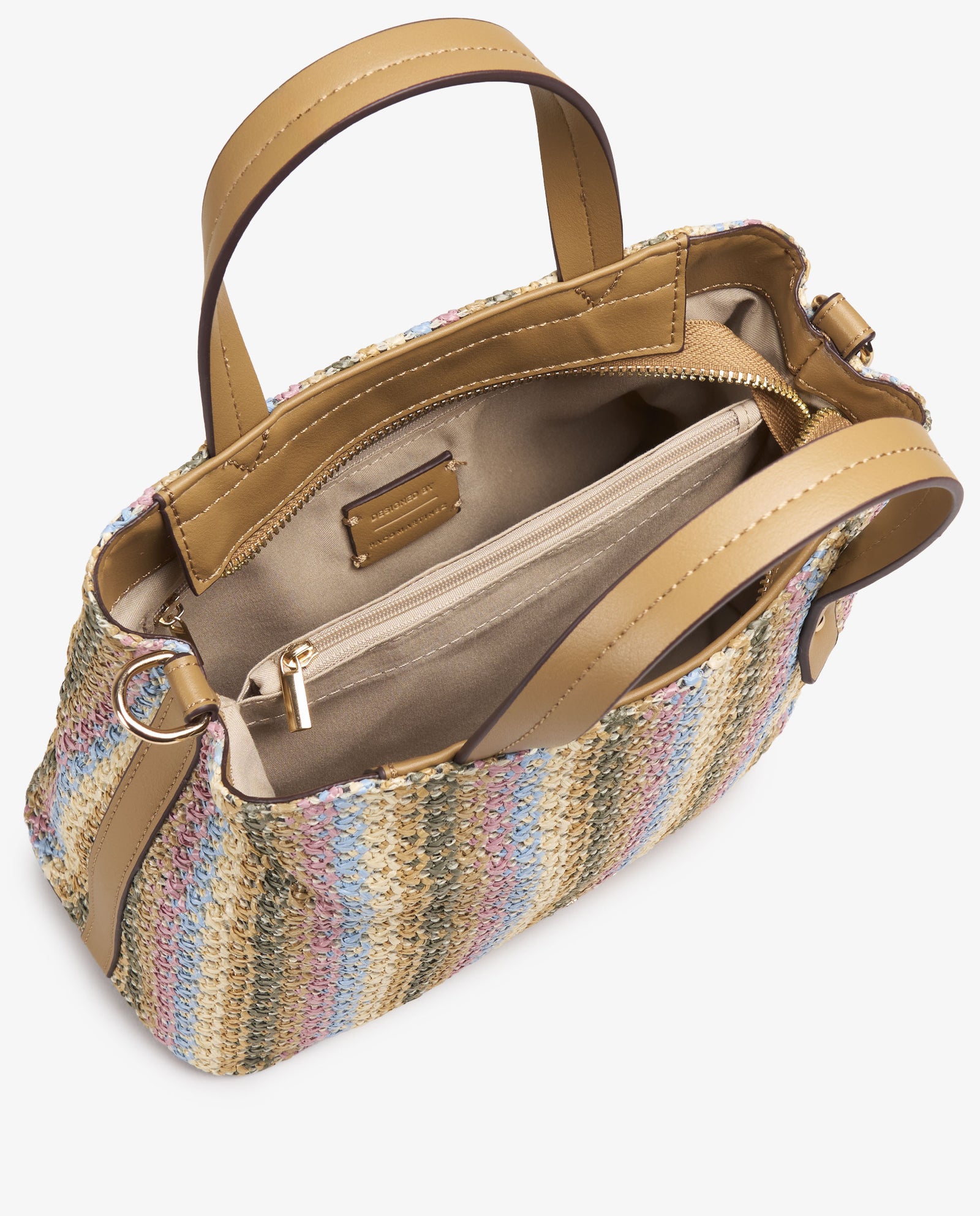 TOTE RAFIA COLORES