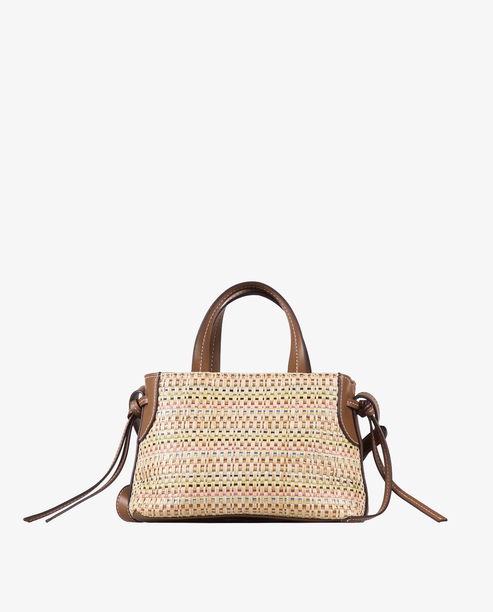 TOTE RAFIA COMBI