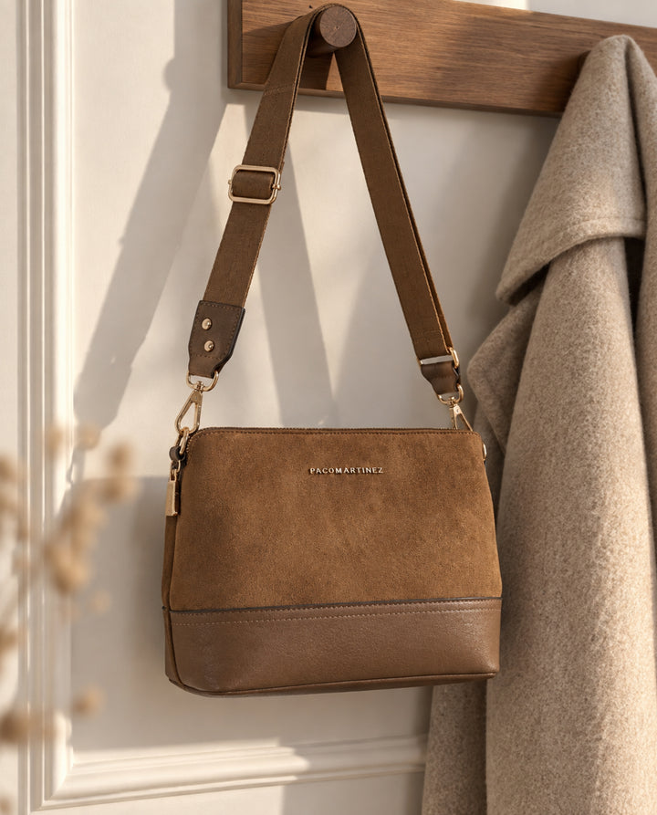 BANDOLERA COMBI CAMEL