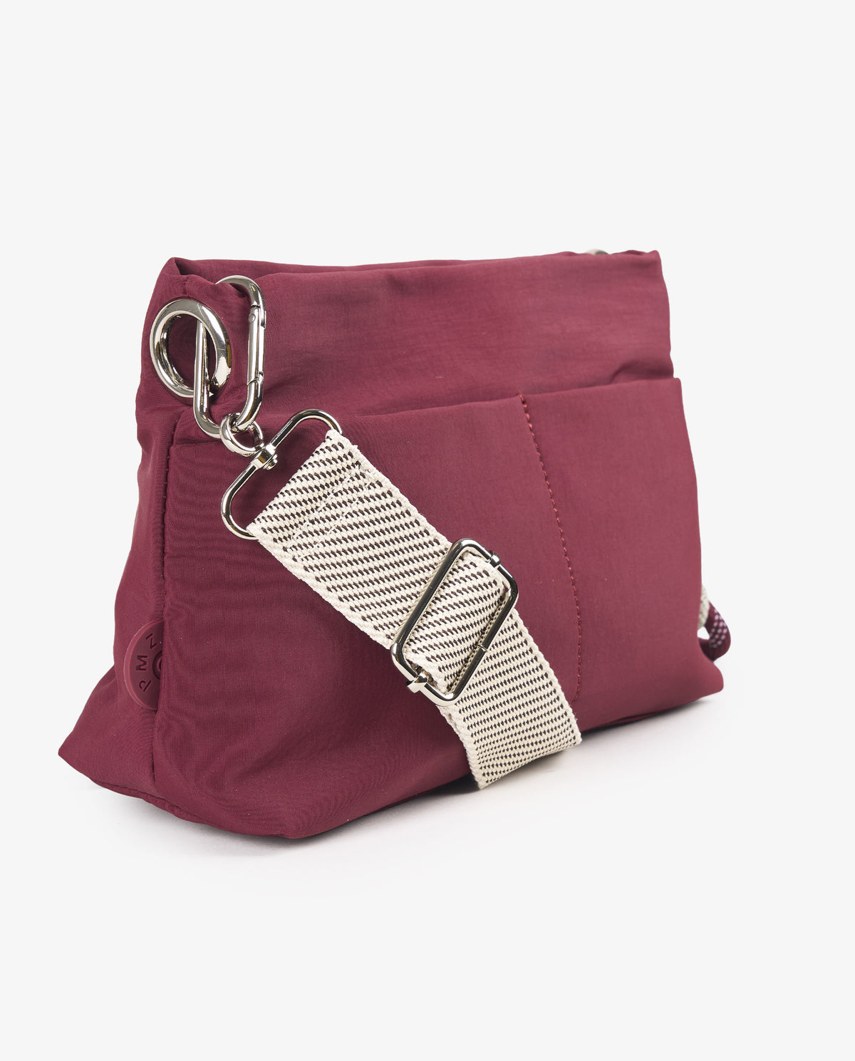 BANDOLERA NYLON BURDEOS