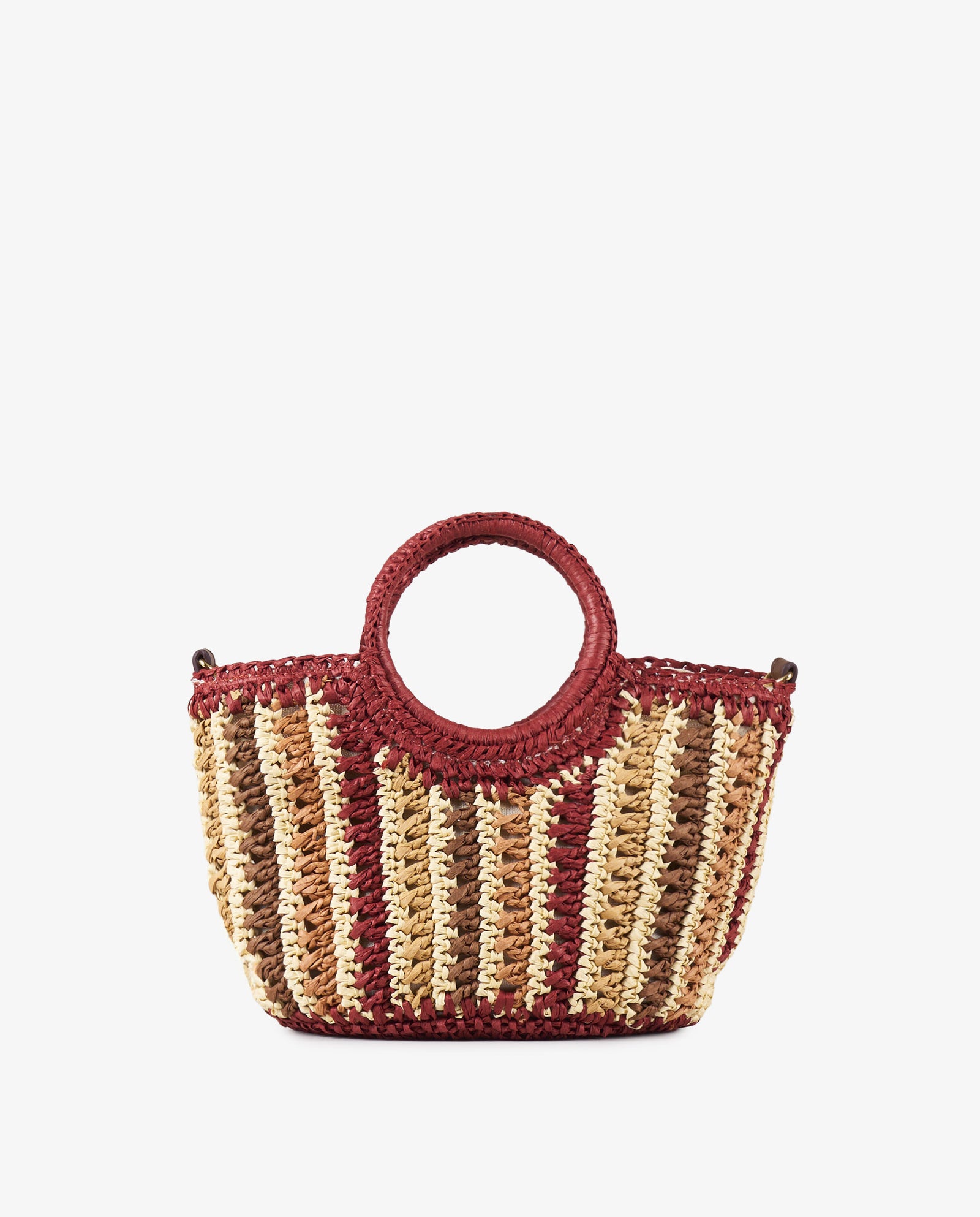 TOTE RAFIA TEJA