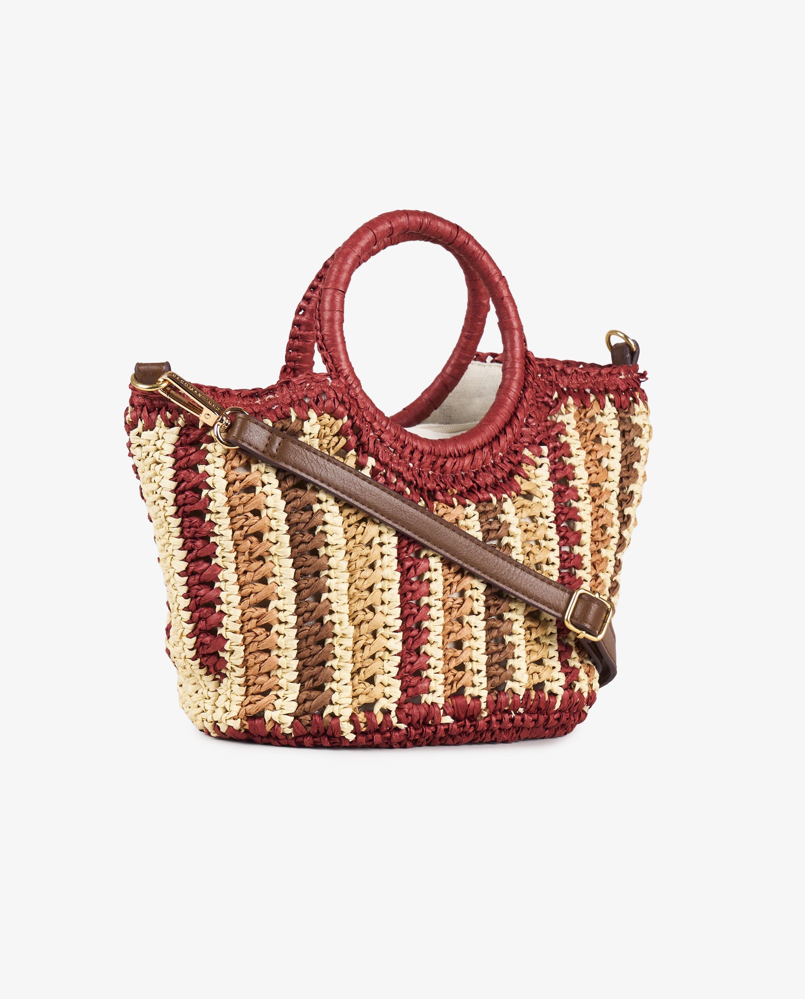 TOTE RAFIA TEJA