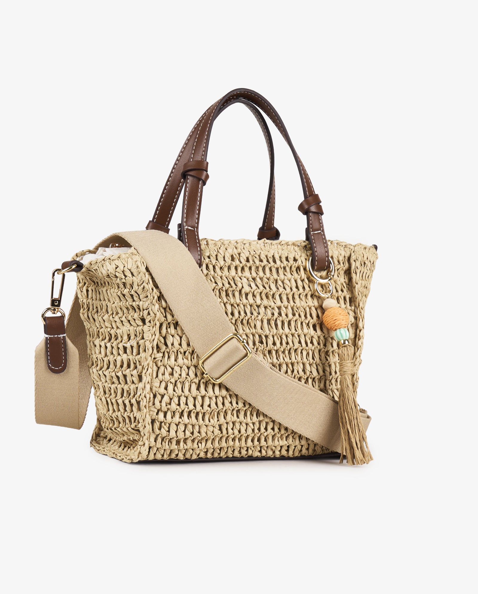 TOTE RAFIA MANO