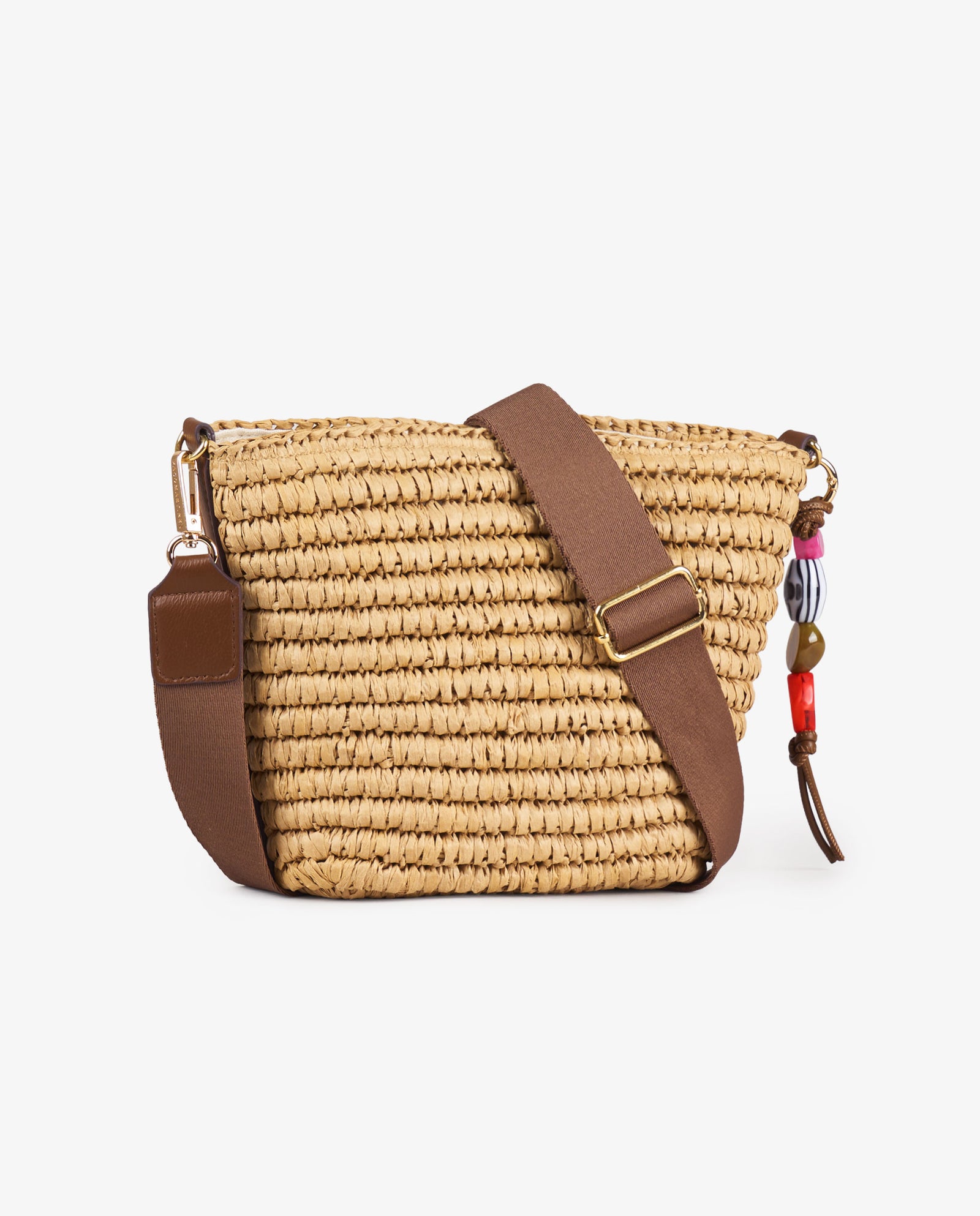 BANDOLERA RAFIA NATURAL