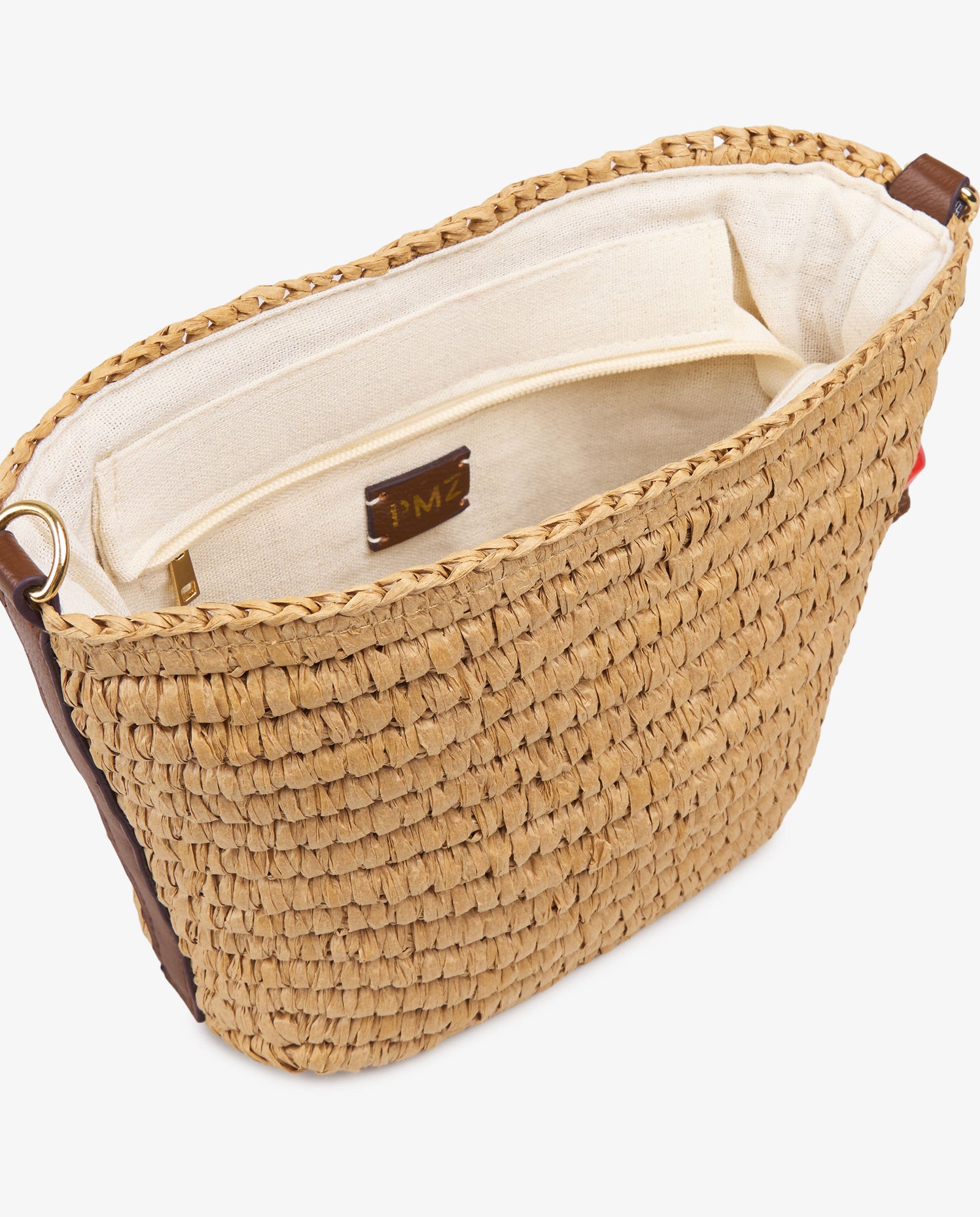 BANDOLERA RAFIA NATURAL