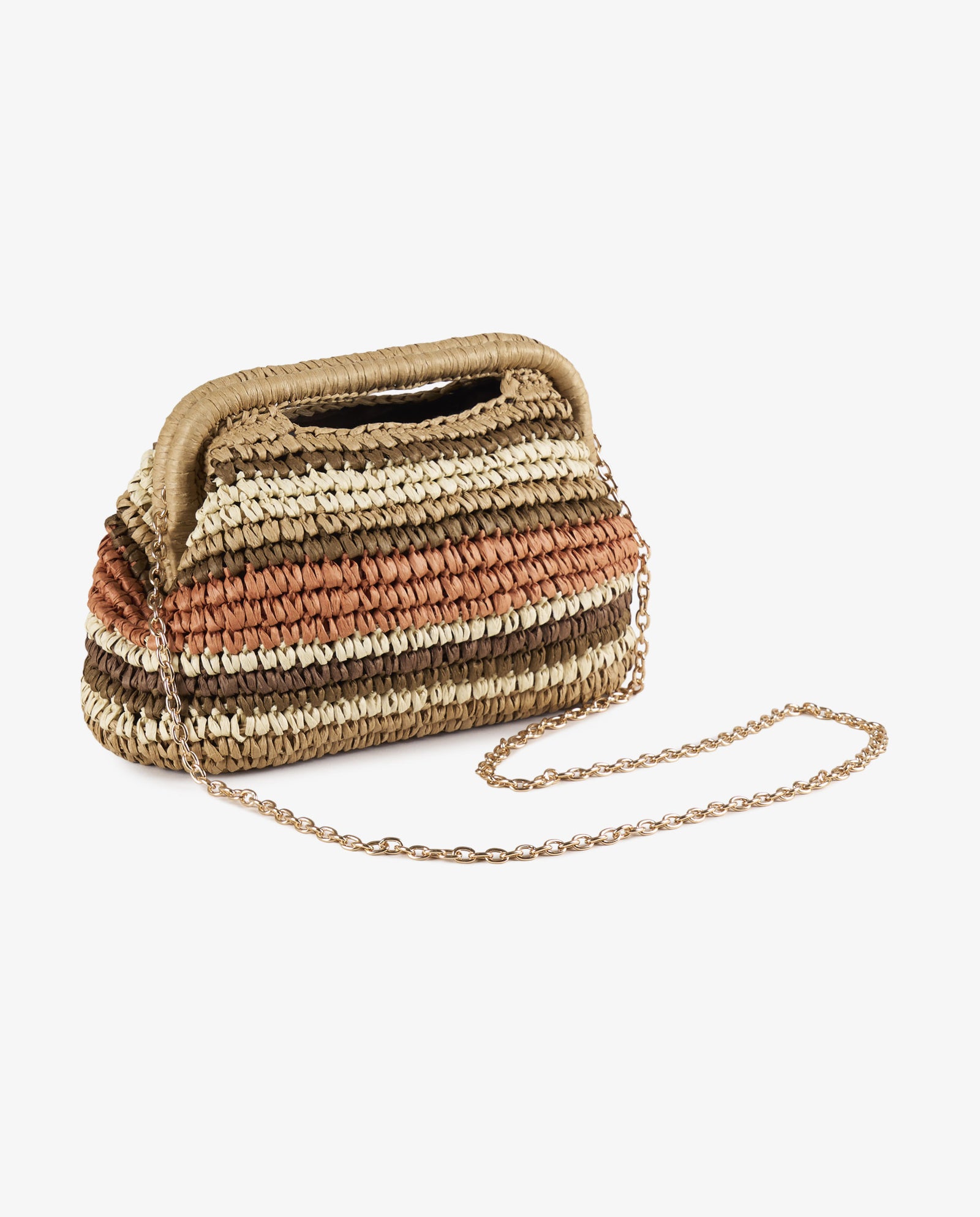 CLUTCH RAFIA RAYAS