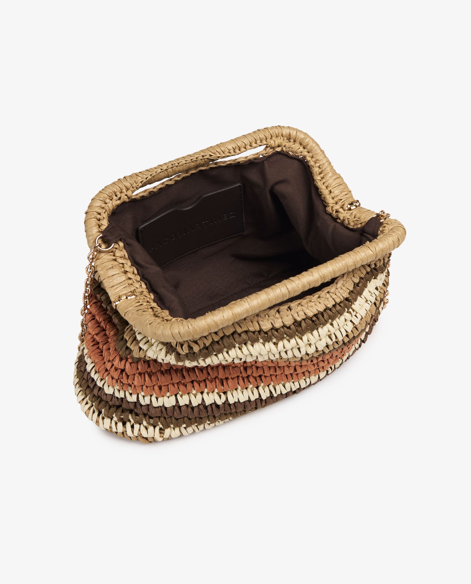 CLUTCH RAFIA RAYAS