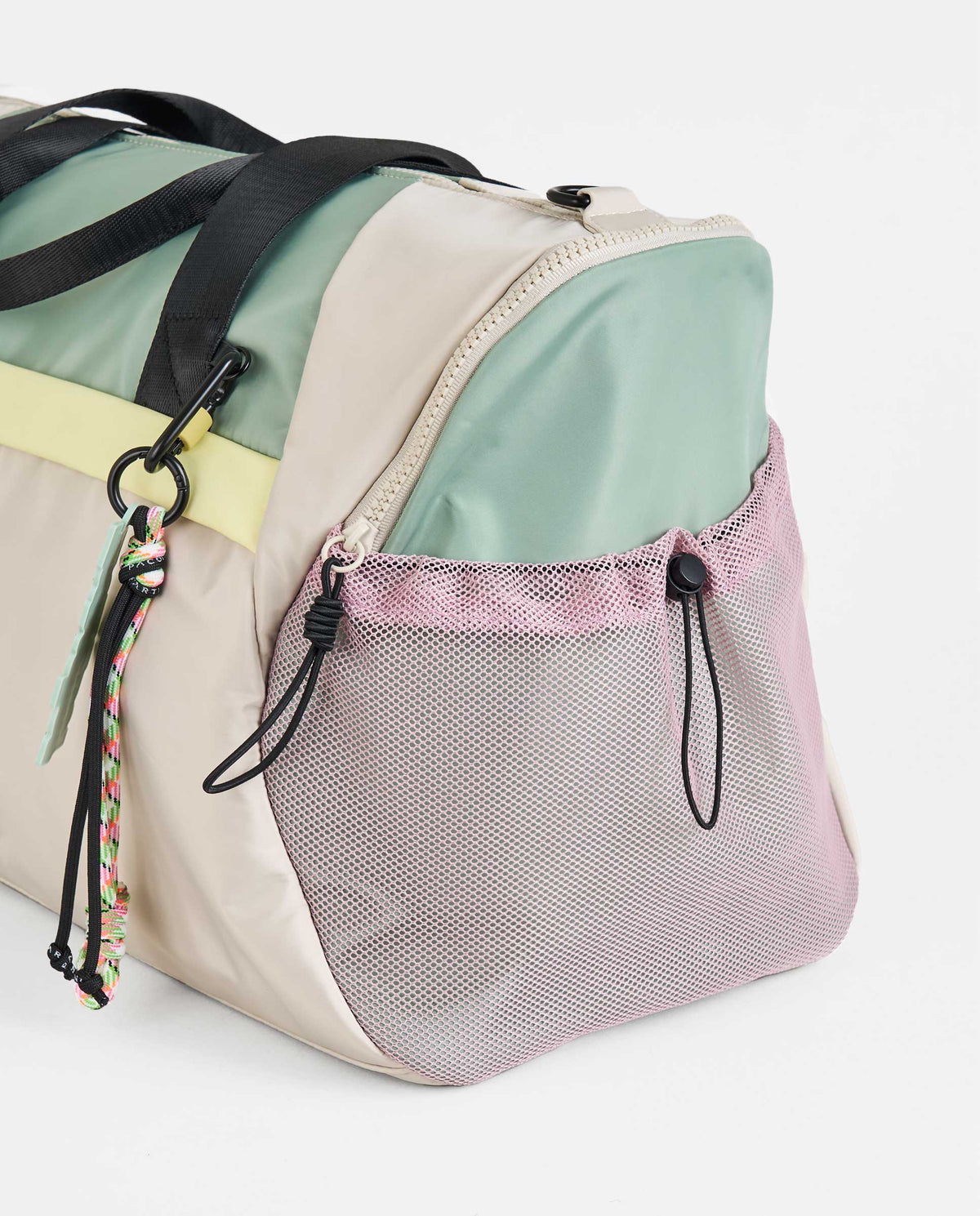 MULTICOLOUR NYLON TRAVEL BAG