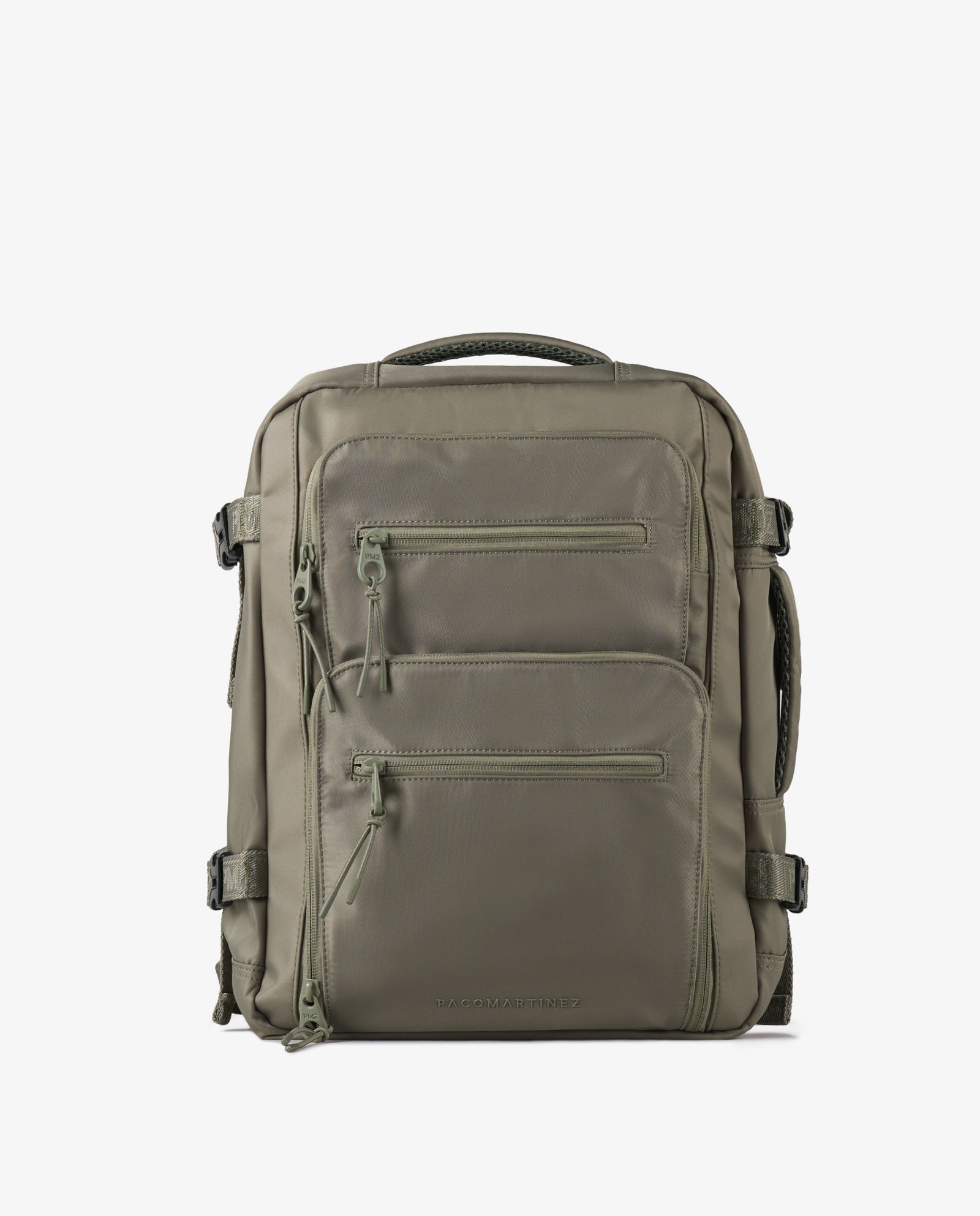 MOCHILA TRAVELLER BOLSILLOS VERDE