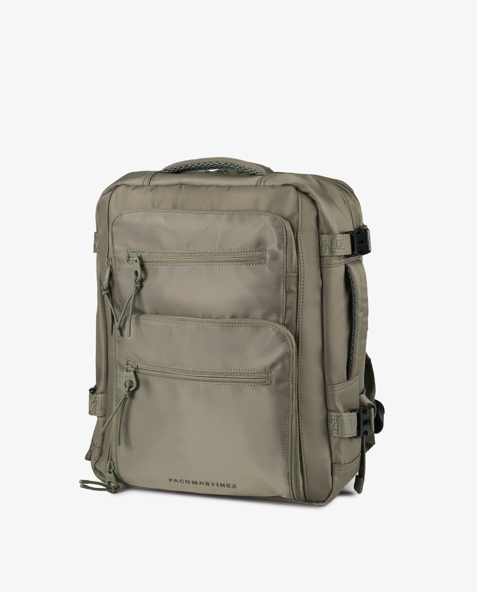 MOCHILA TRAVELLER BOLSILLOS VERDE