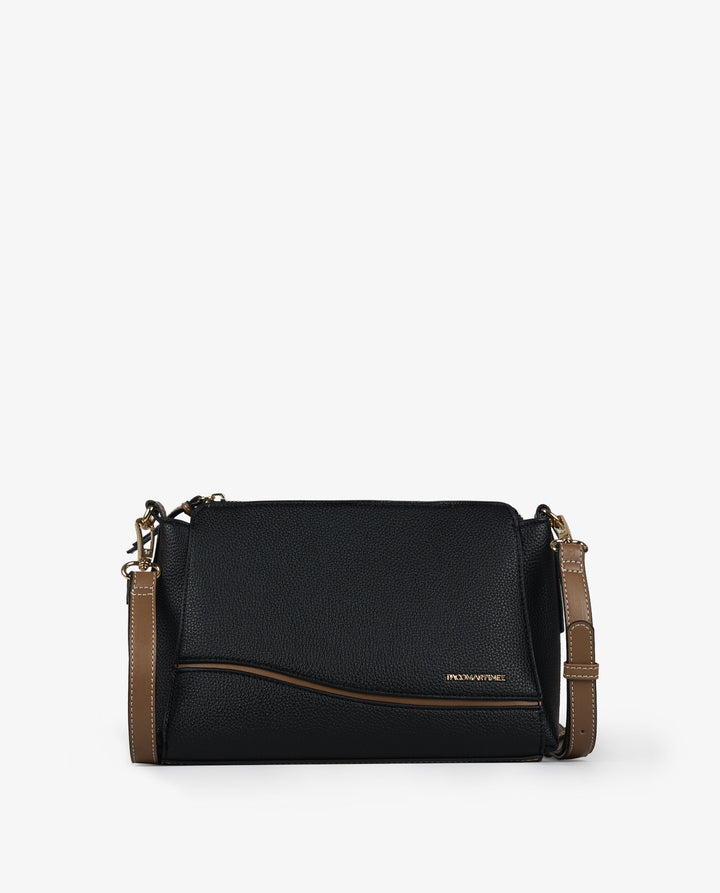 BANDOLERA COMBI NEGRO