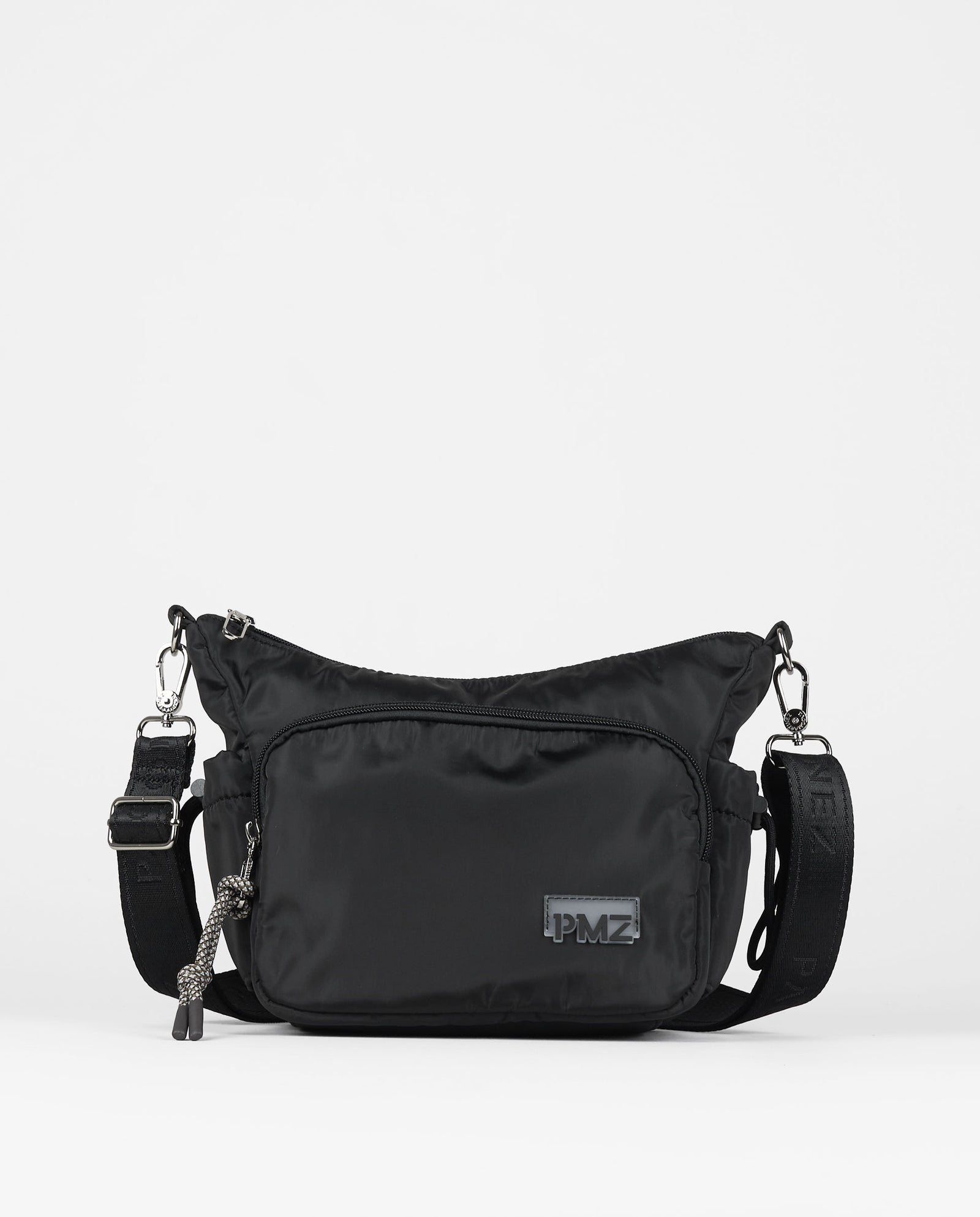 BANDOLERA NYLON NEGRO