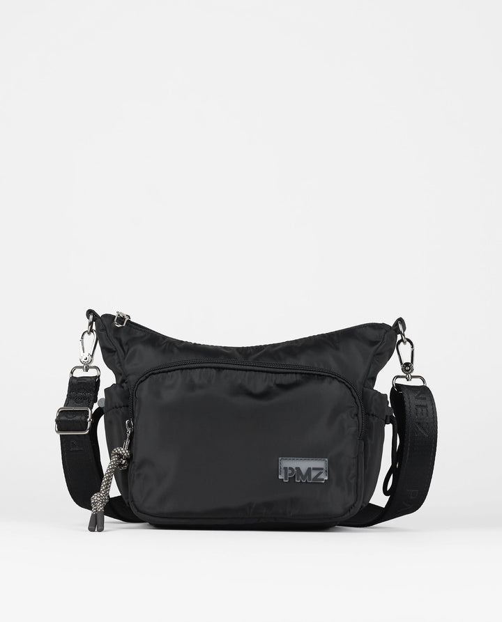 BANDOLERA NYLON NEGRO