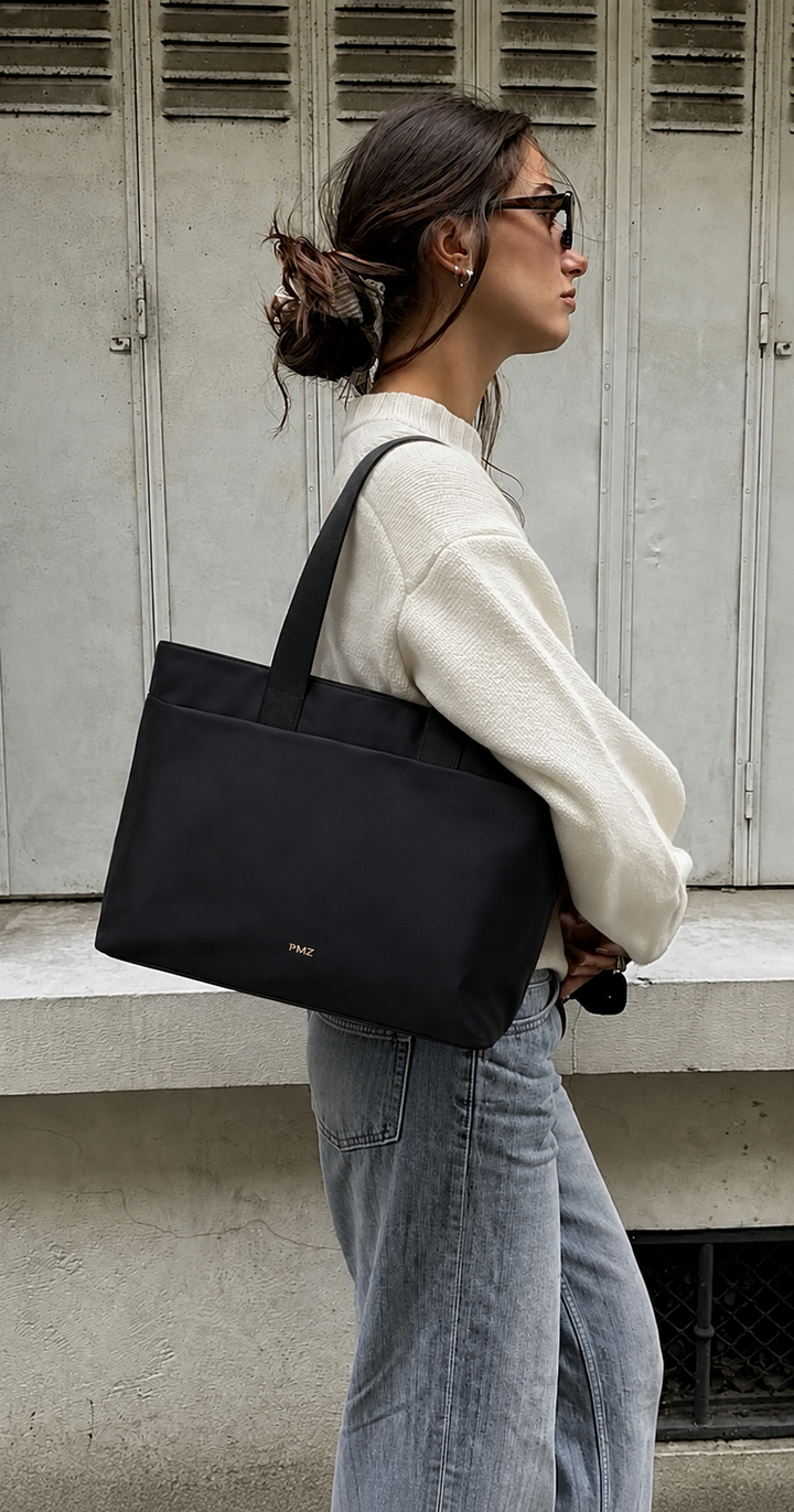 SHOPPER NYLON NEGRO