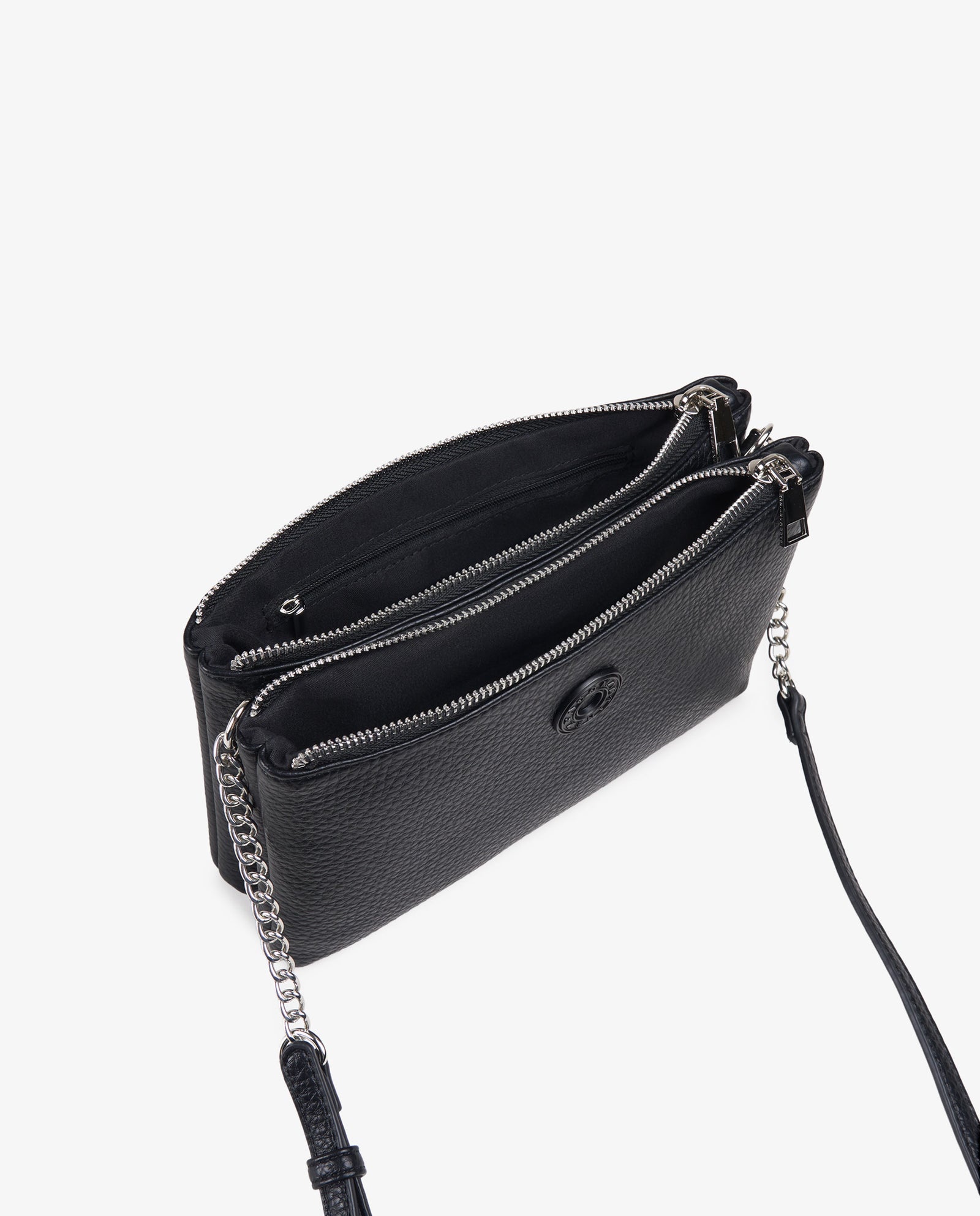 BANDOLERA PLANA NEGRO