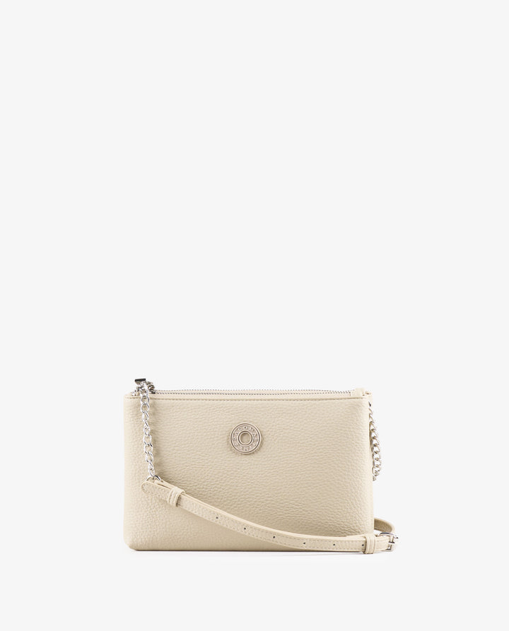 BANDOLERA PLANA BEIGE