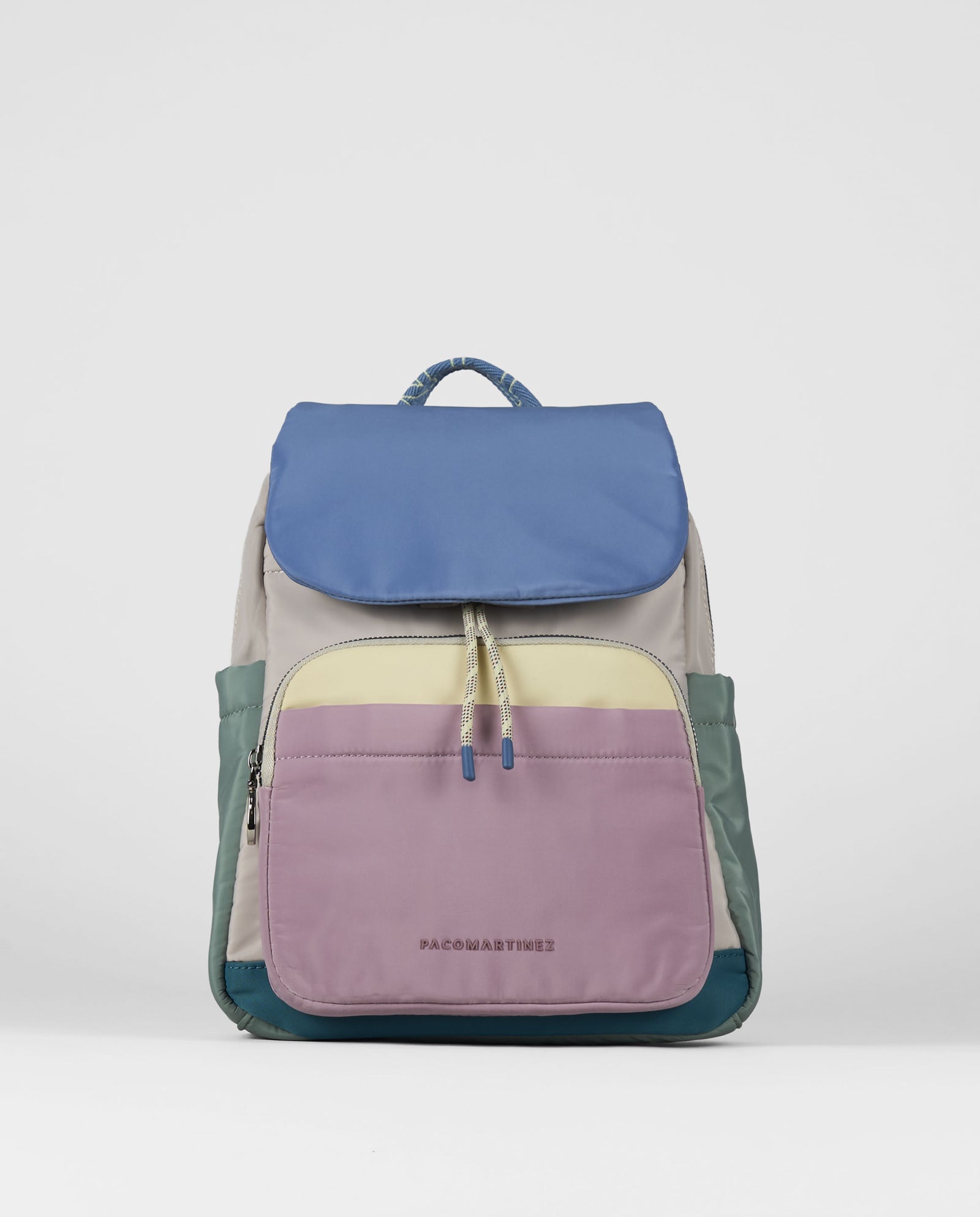 MOCHILA MULTICOLOR AZUL