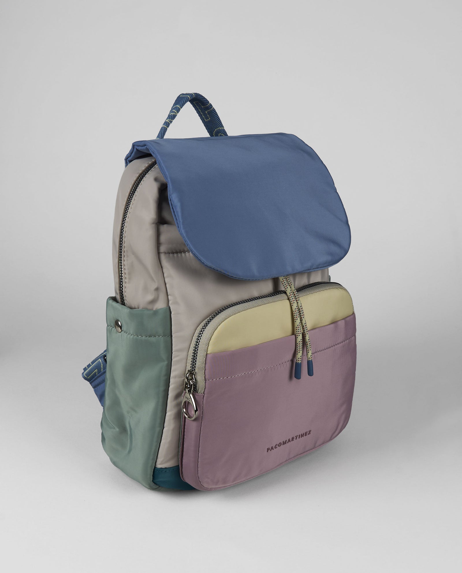 MOCHILA MULTICOLOR AZUL