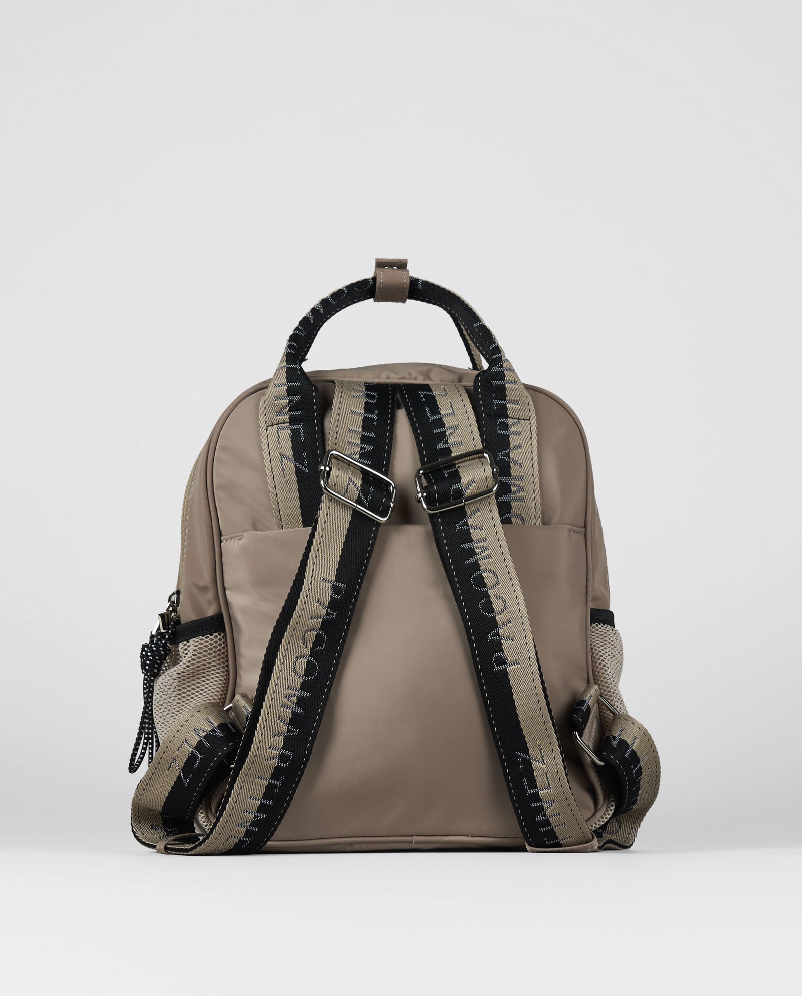MOCHILA BICOLOR NYLON BEIGE