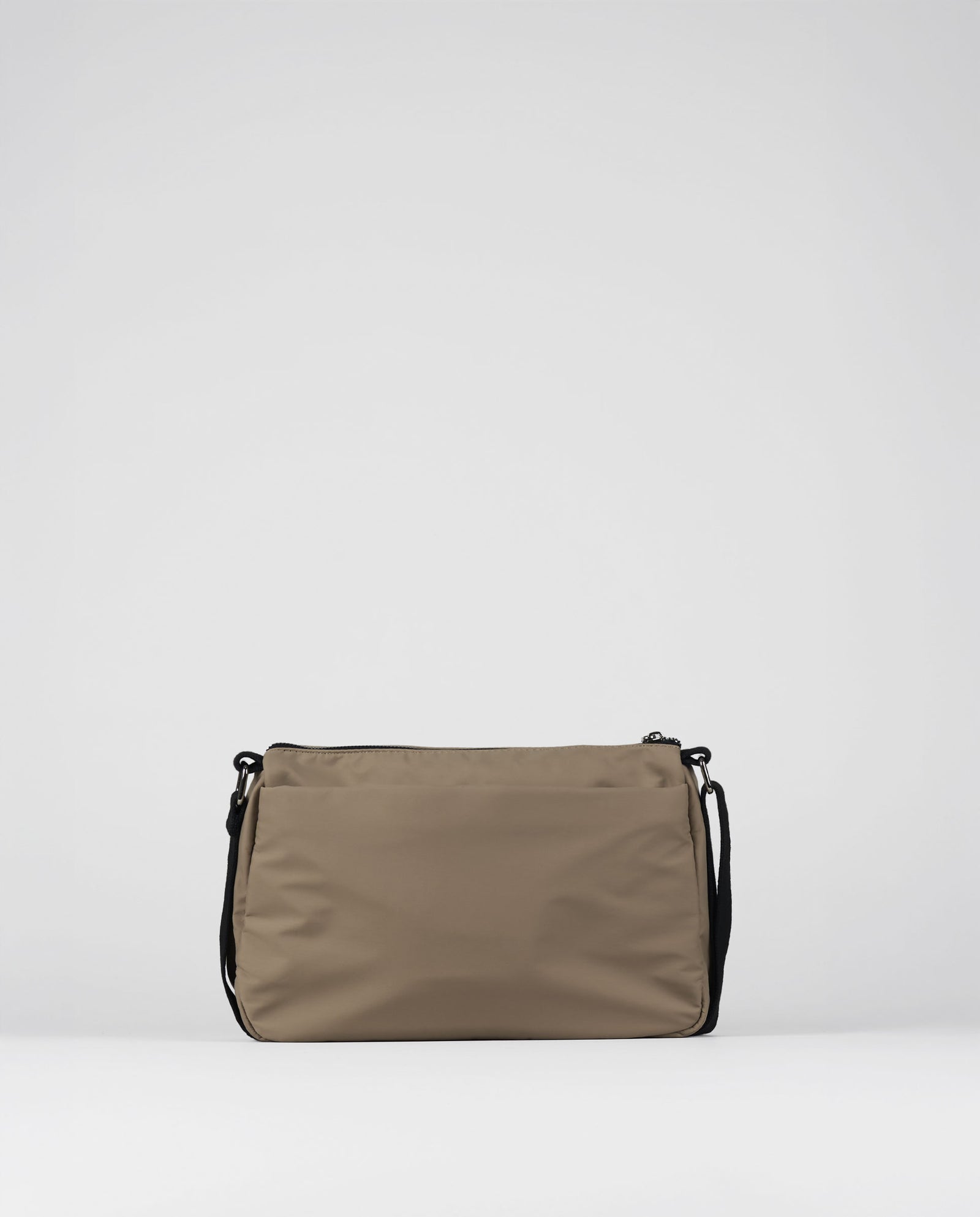 BANDOLERA BEIGE BOLSILLOS