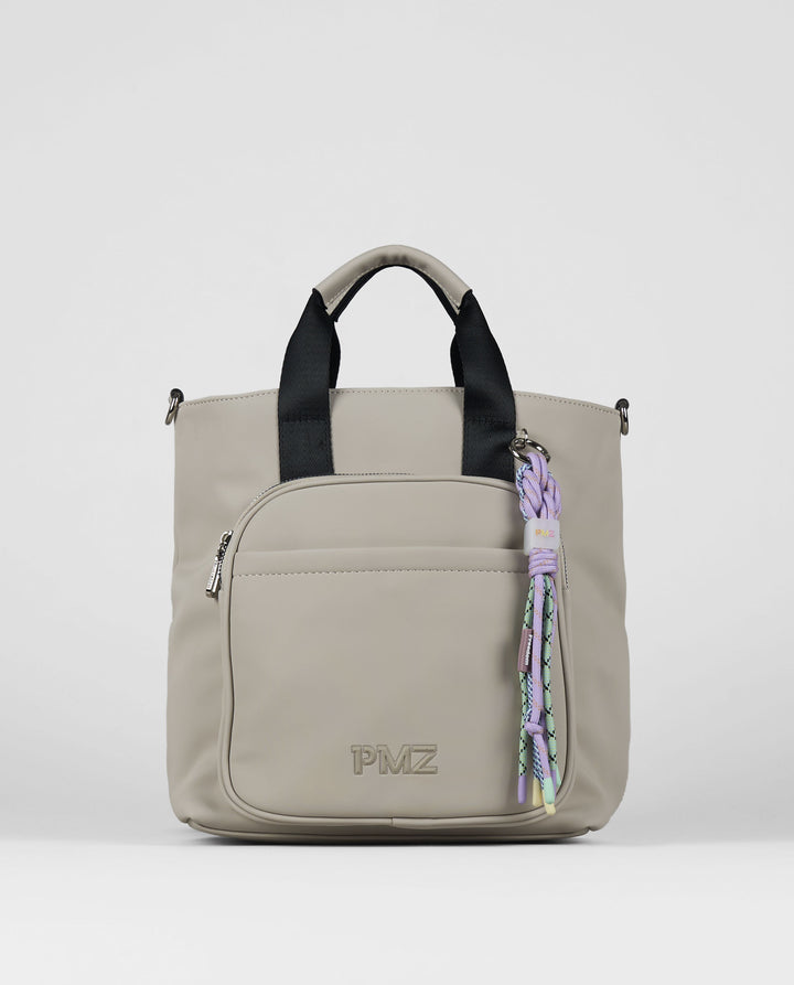 MOCHILA ENGOMADA BEIGE