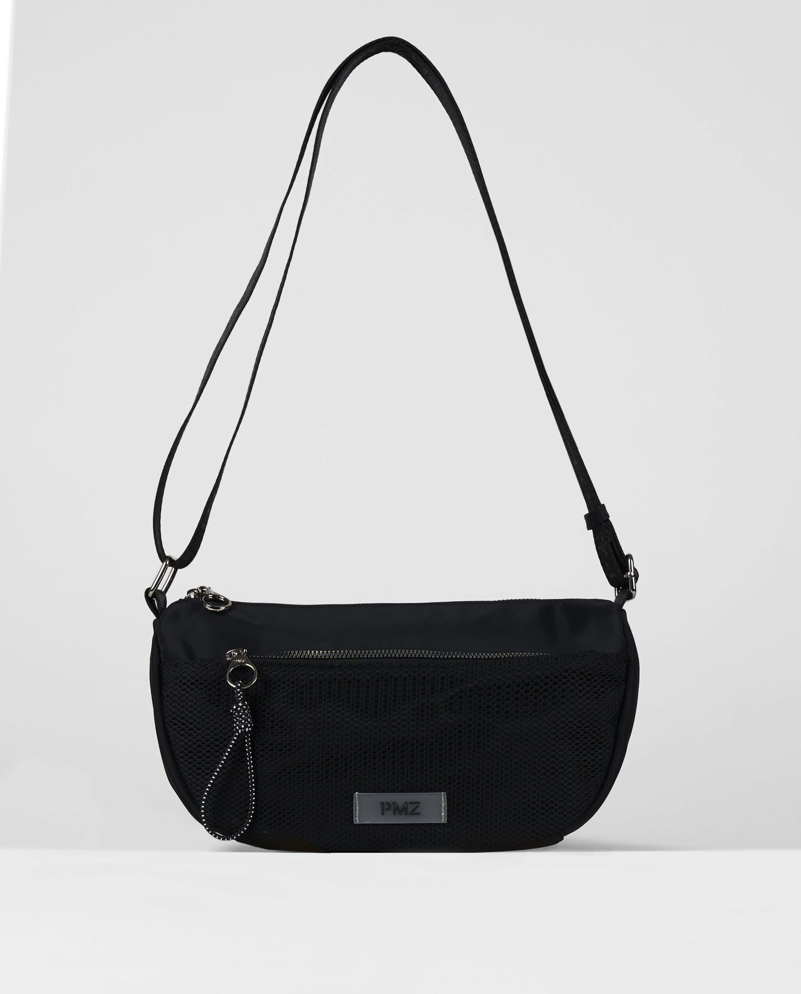 BANDOLERA MESH NEGRA