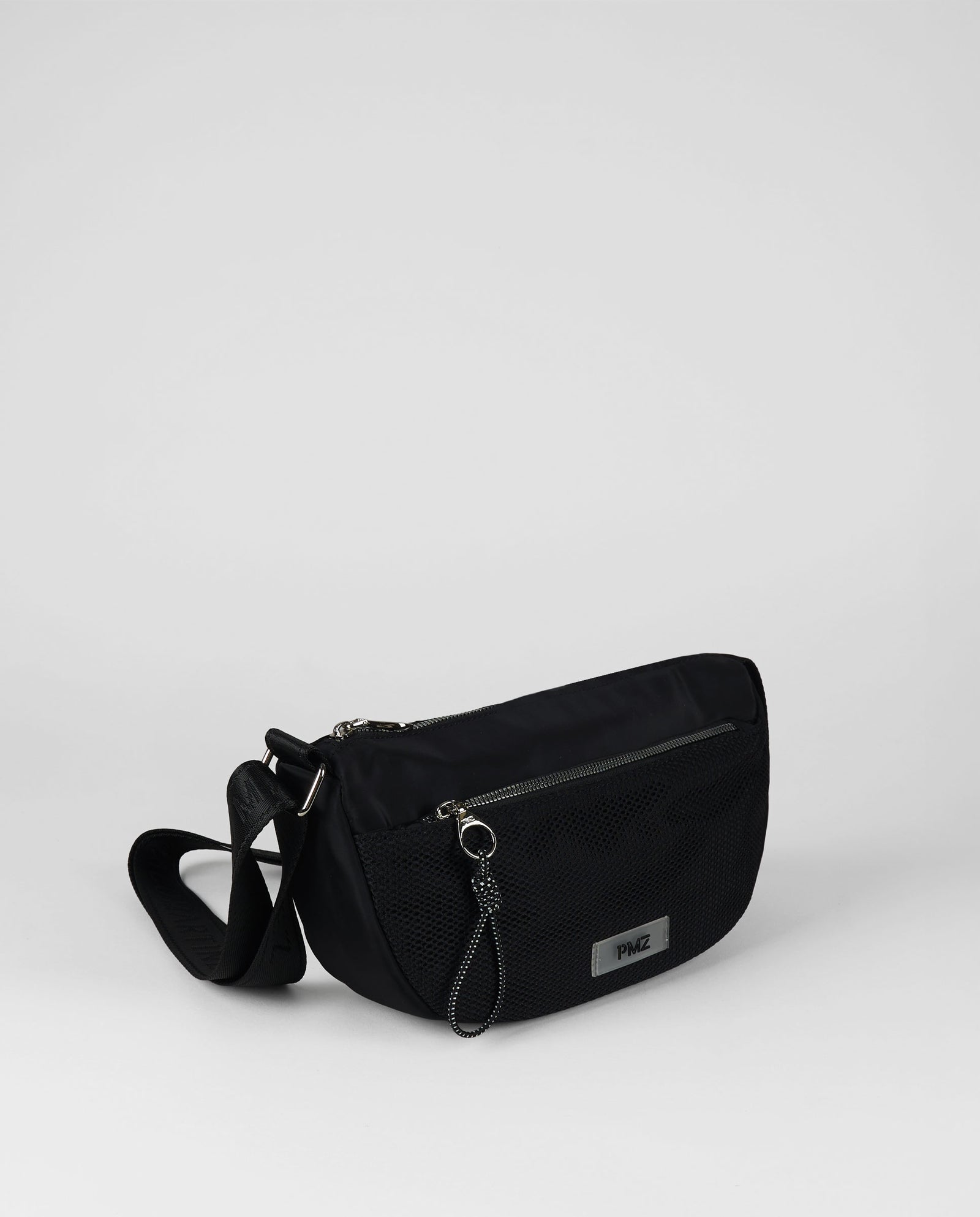 BANDOLERA MESH NEGRA