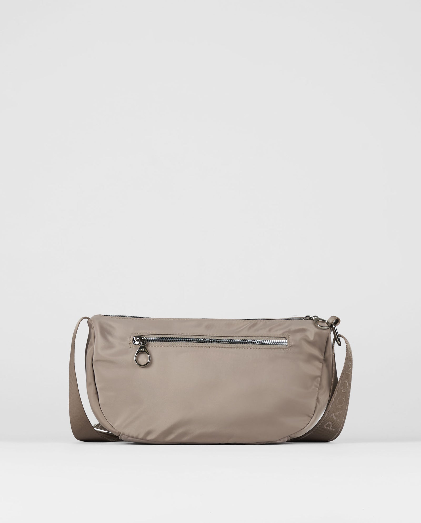 BANDOLERA MESH BEIGE