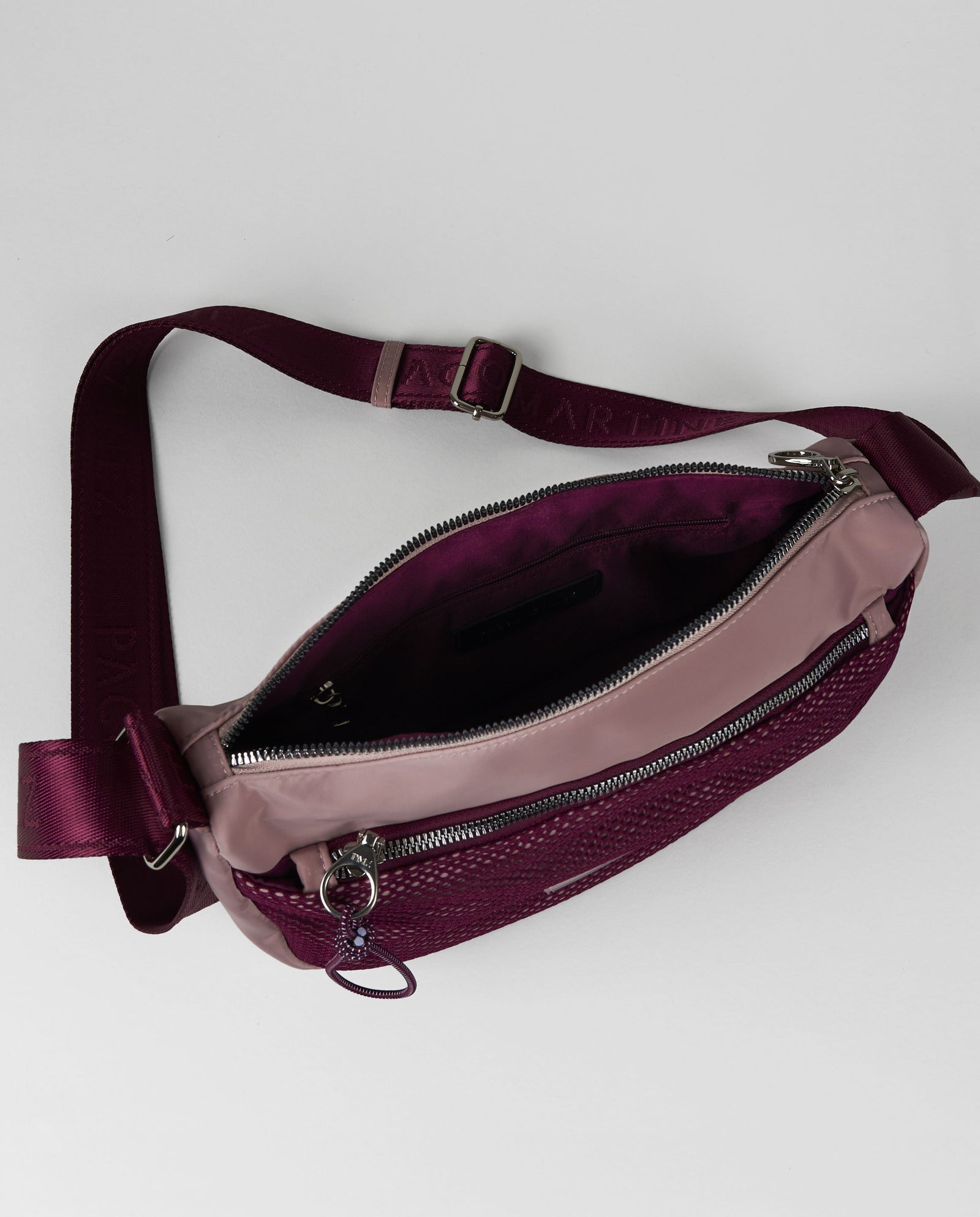 BANDOLERA MESH BICOLOR