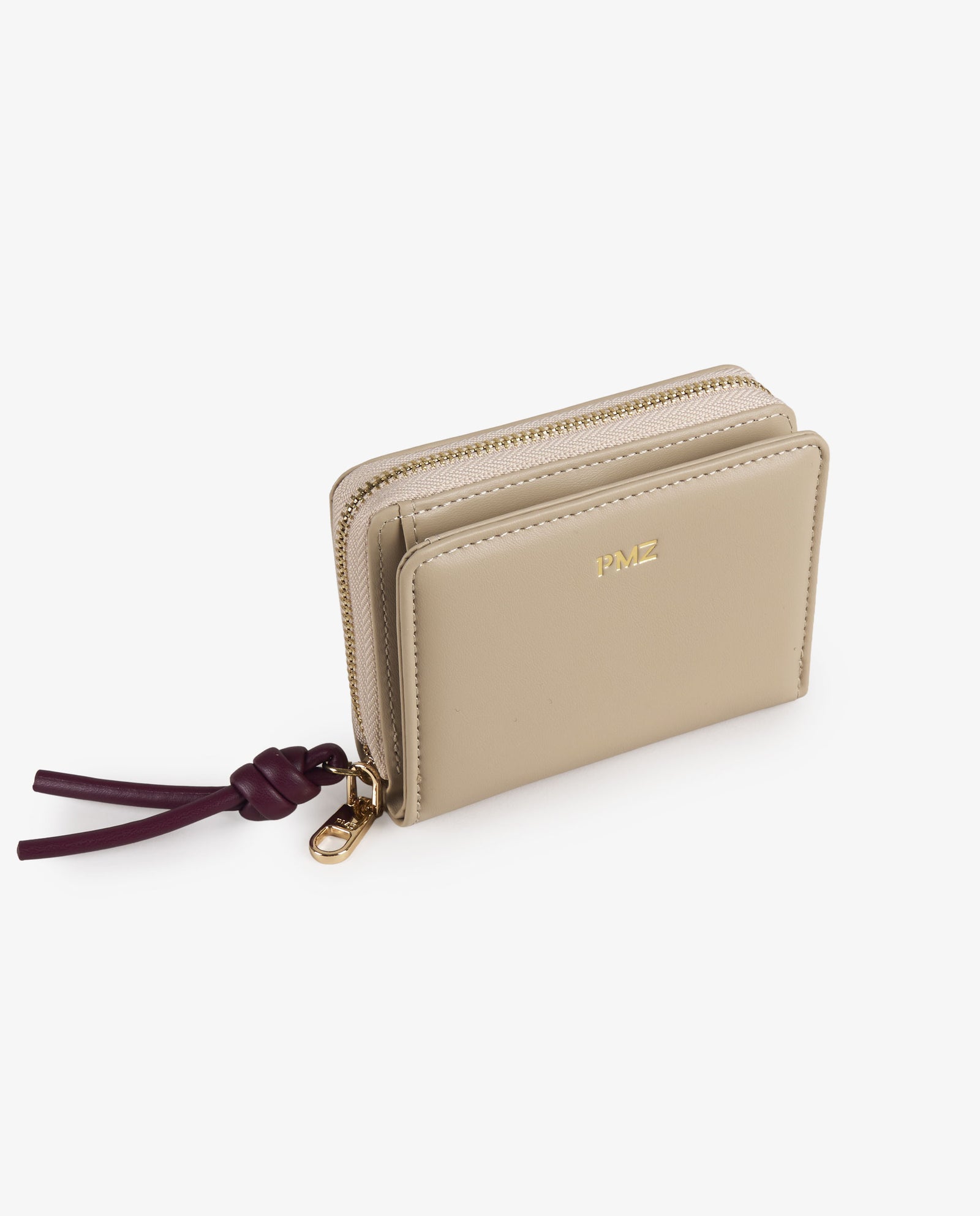 BILLETERA NUDO BEIGE