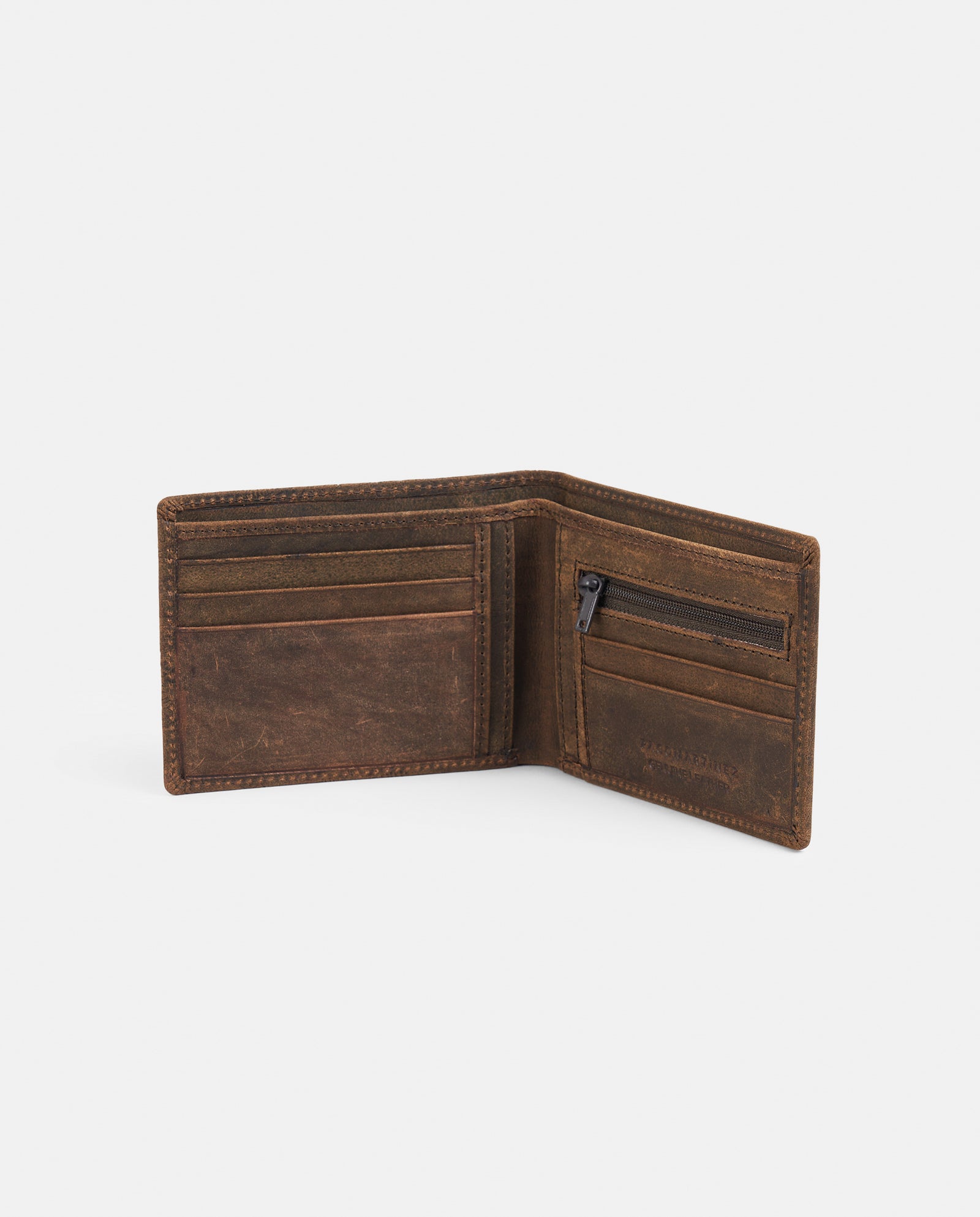 BILLETERA MEDIANA VINTAGE PIEL