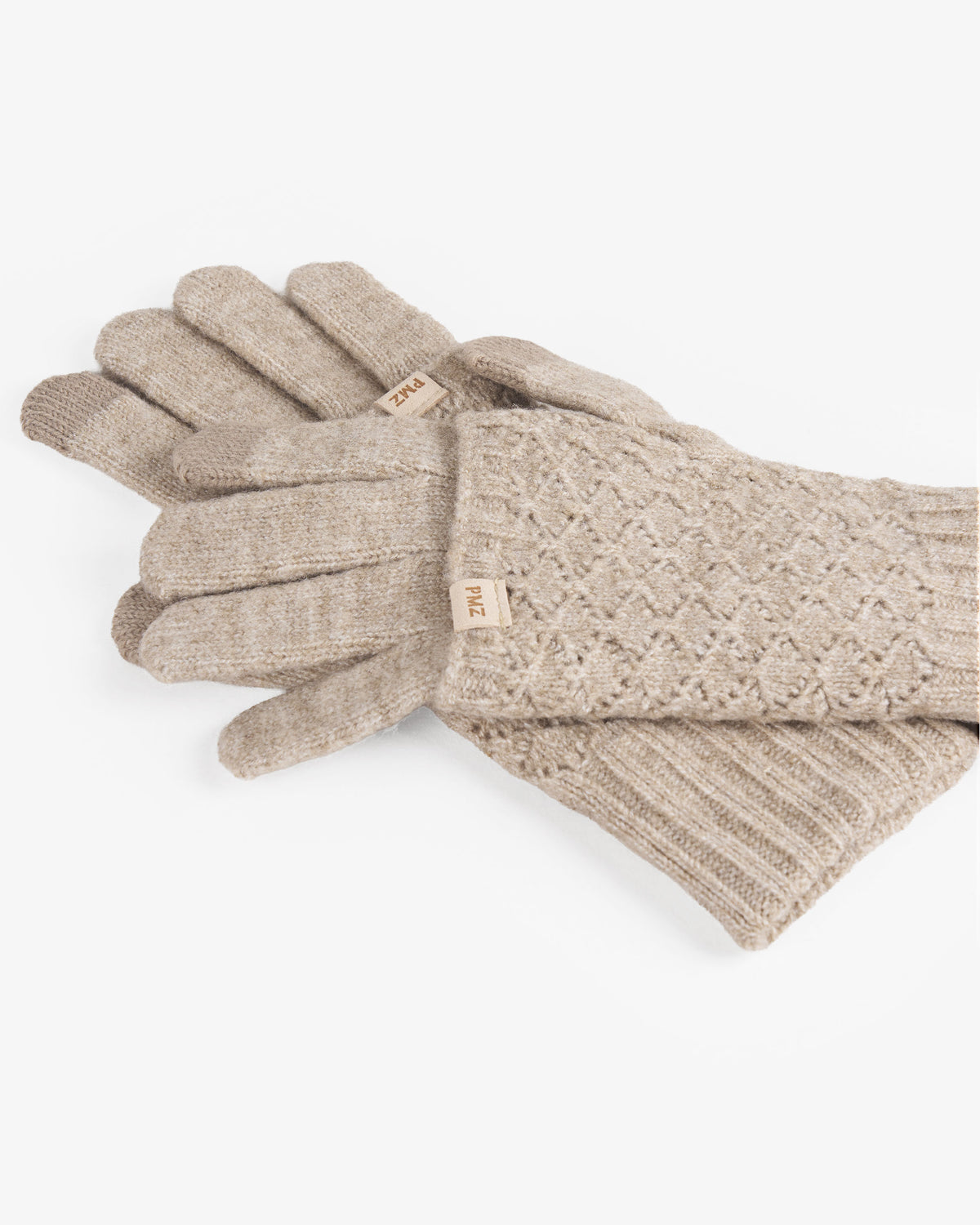 GUANTES PUNTO TRENZADO