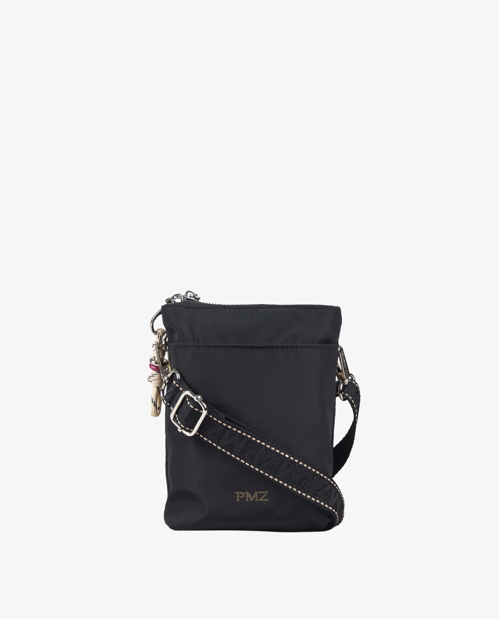 PORTAMOVIL NYLON BICOLOR NEGRO