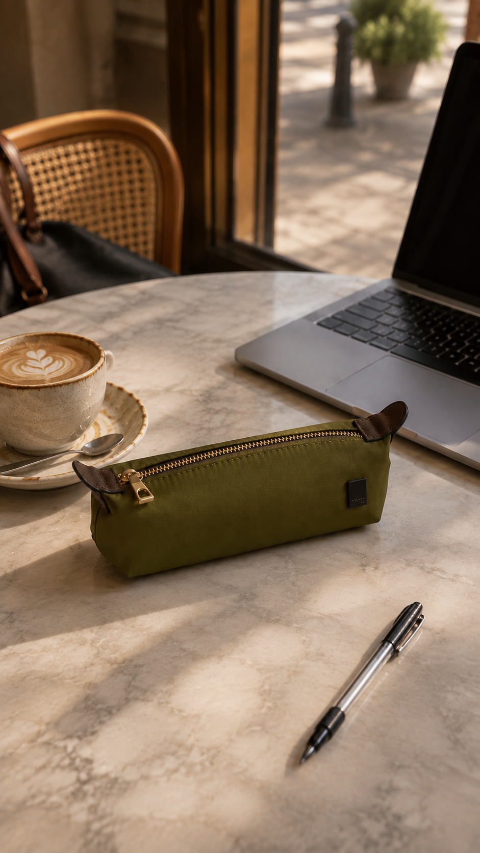 ESTUCHE NYLON VERDE