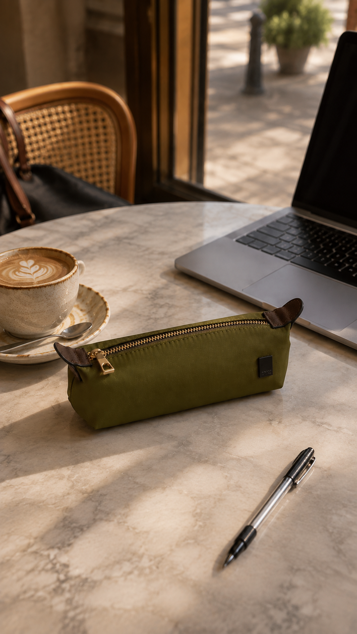 ESTUCHE NYLON VERDE