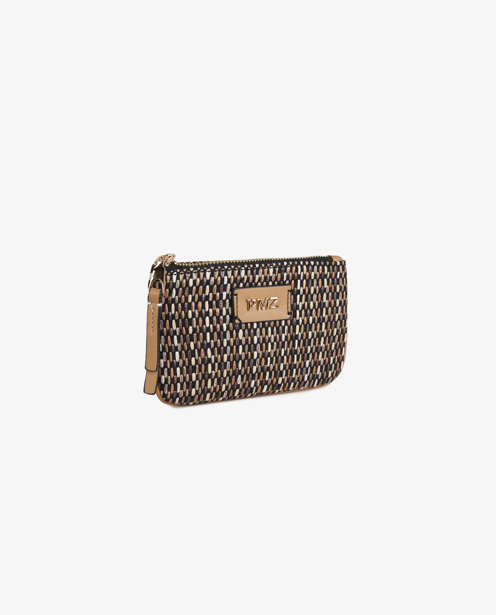 MONEDERO RAFIA BLACK
