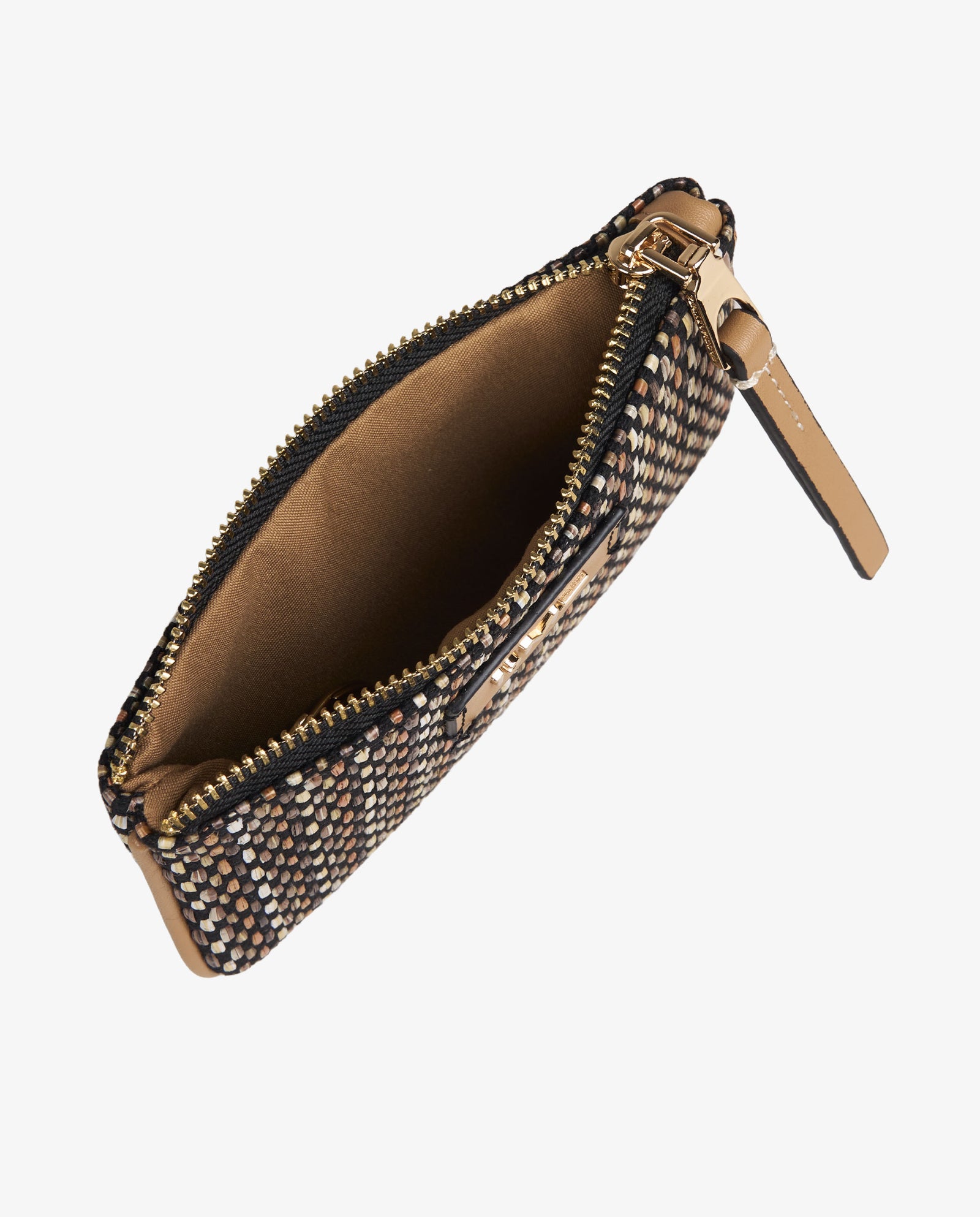 MONEDERO RAFIA BLACK