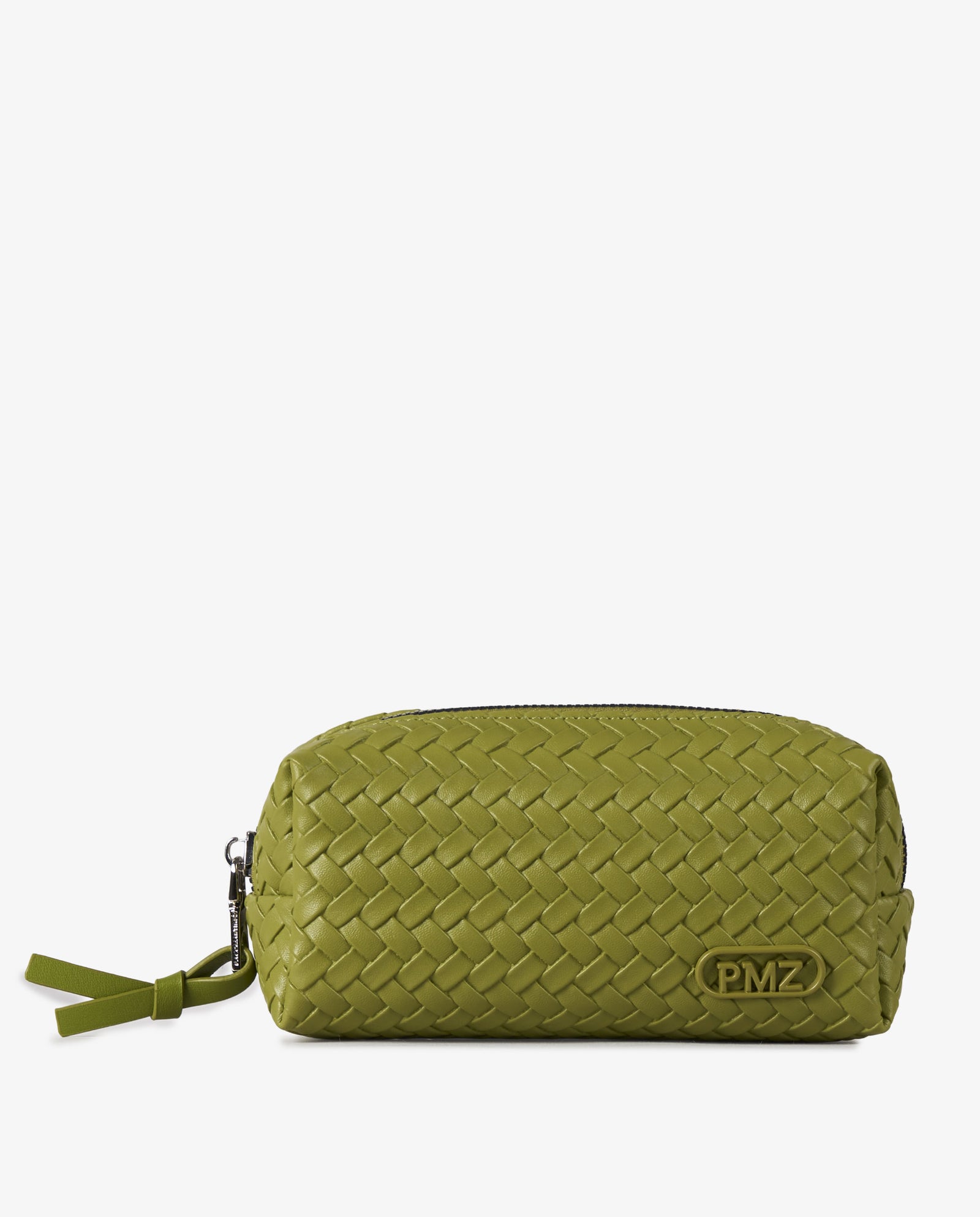 ESTUCHE TRENZADO PISTACHO