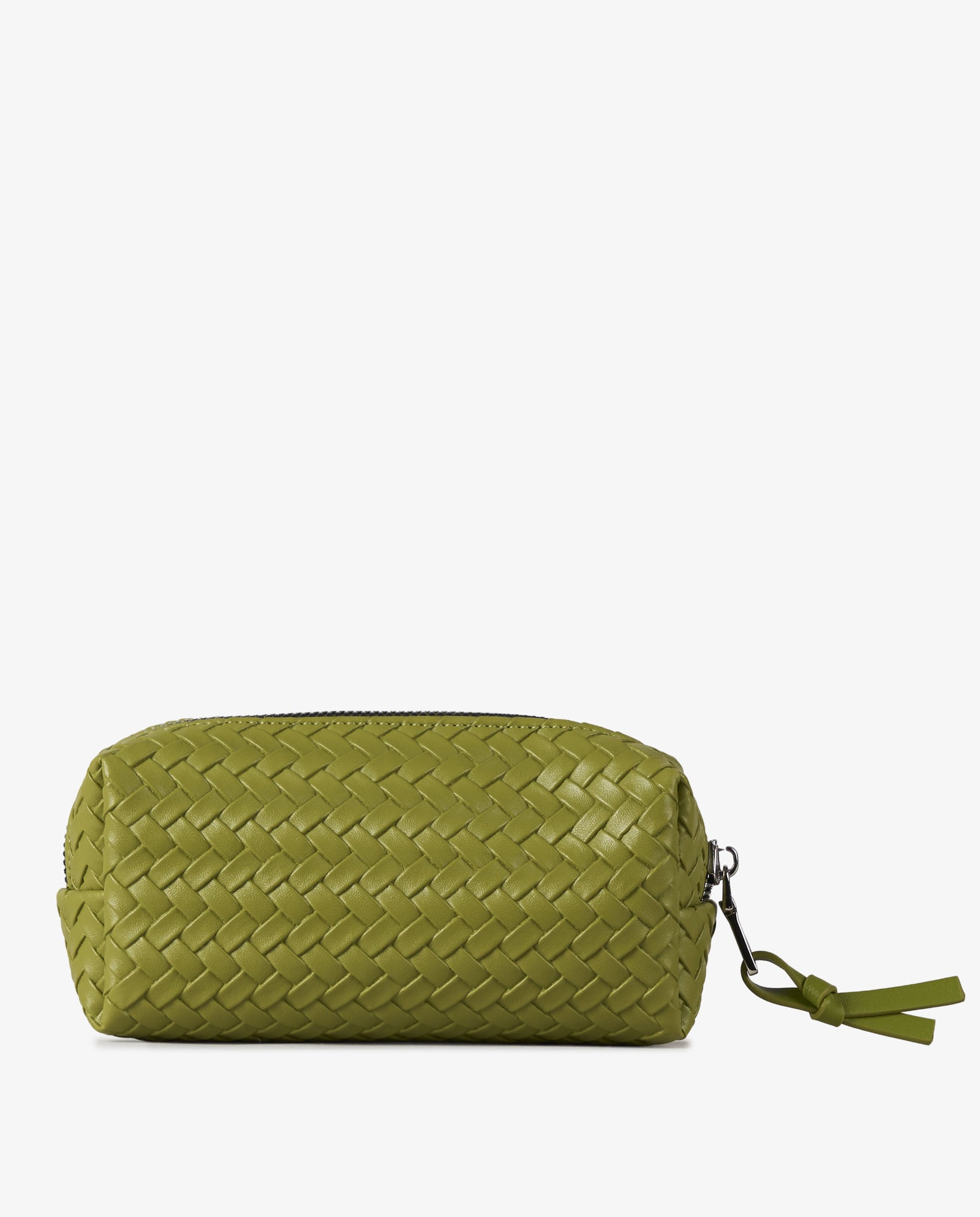 ESTUCHE TRENZADO PISTACHO