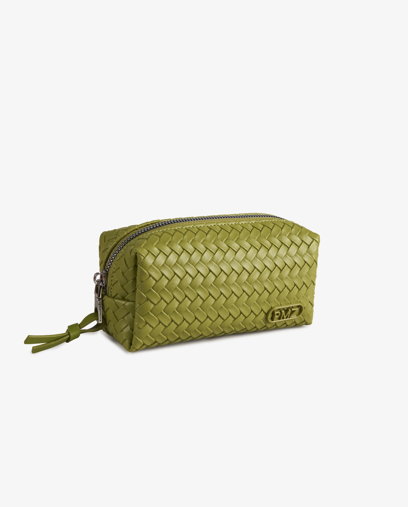 ESTUCHE TRENZADO PISTACHO