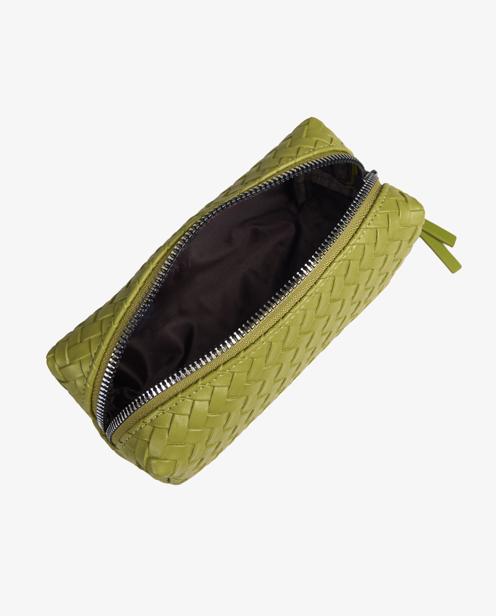 ESTUCHE TRENZADO PISTACHO